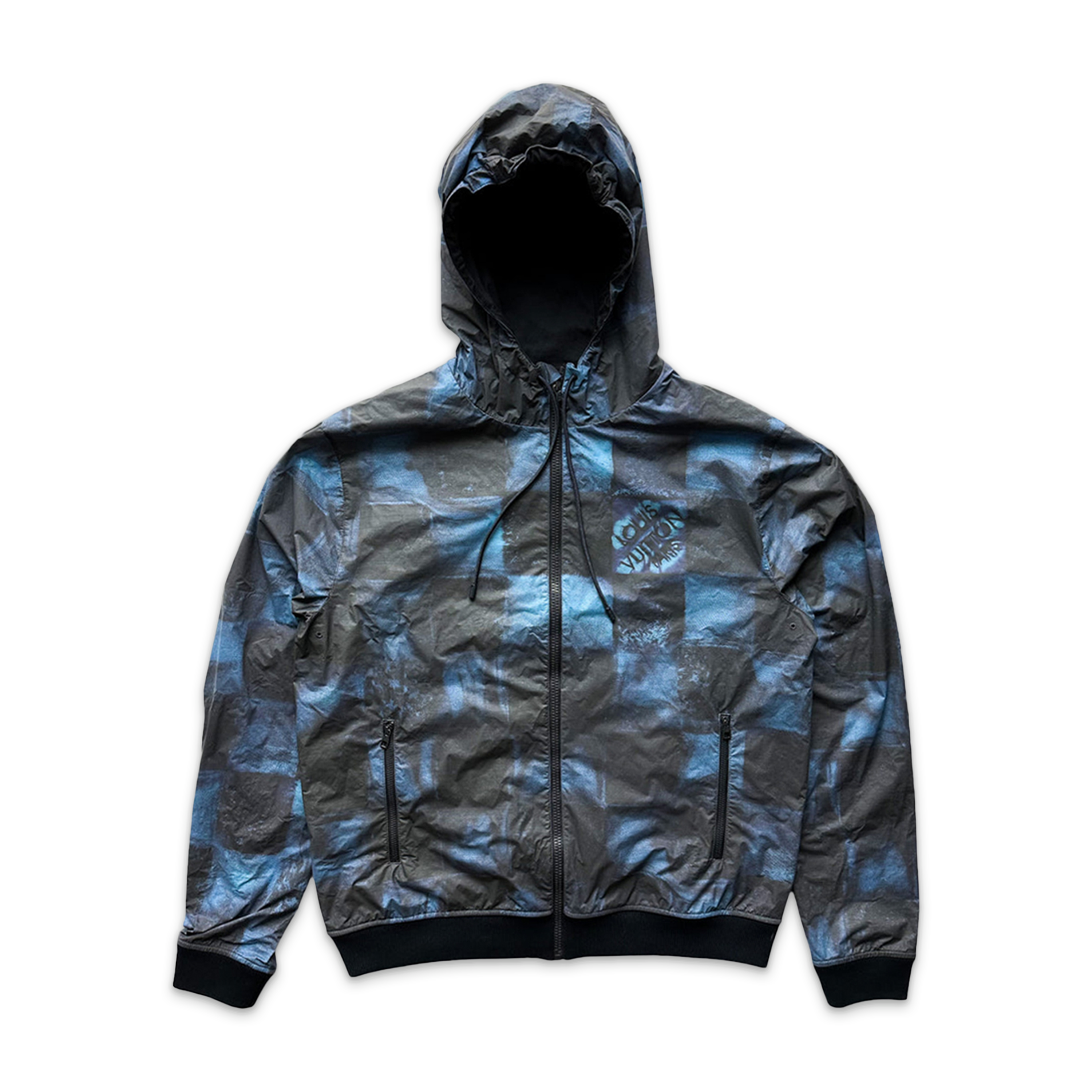 Damier Graphite Windbreaker "Blue"