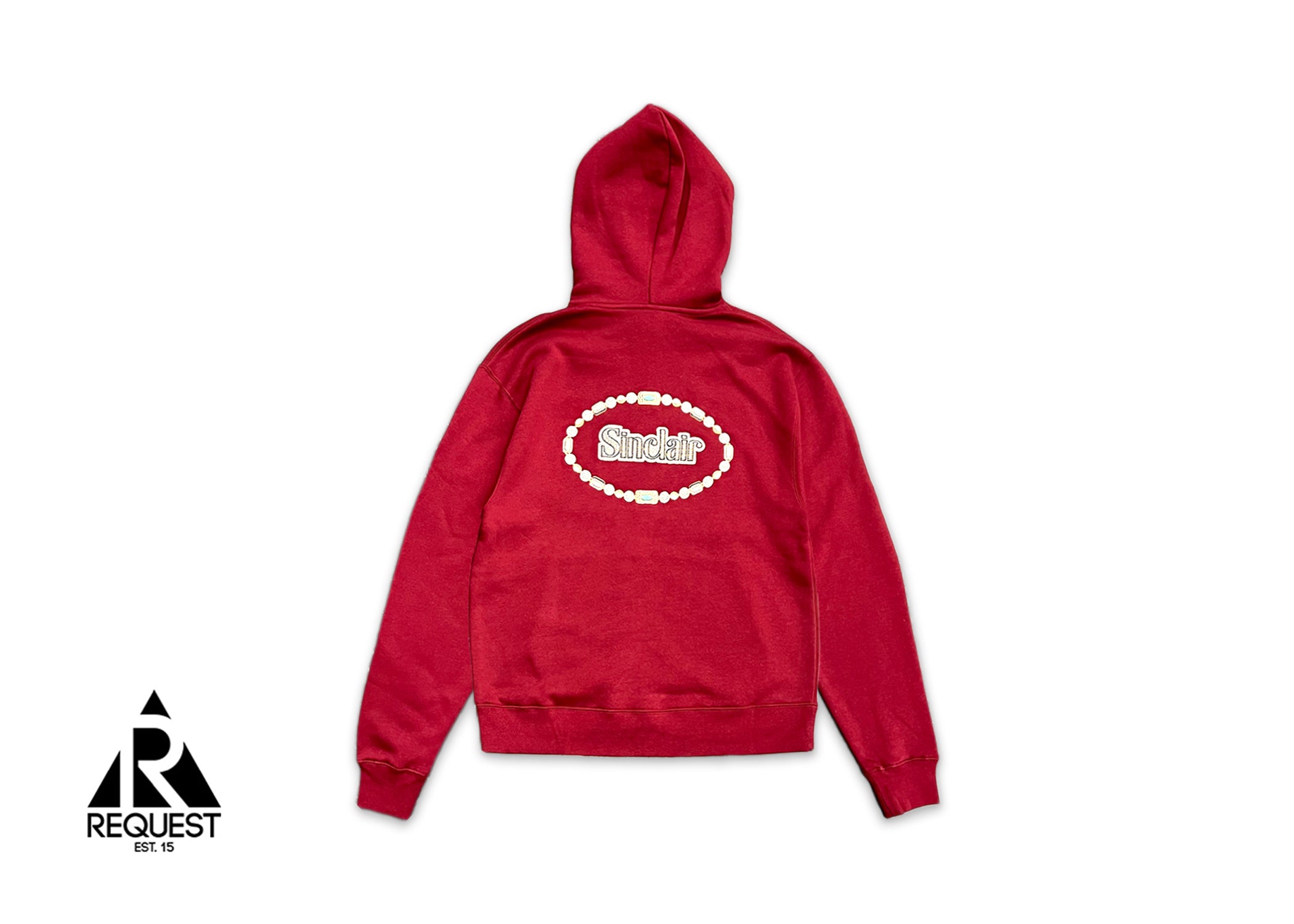 VVS Zip Up Hoodie "Burgundy Request Exclusive"