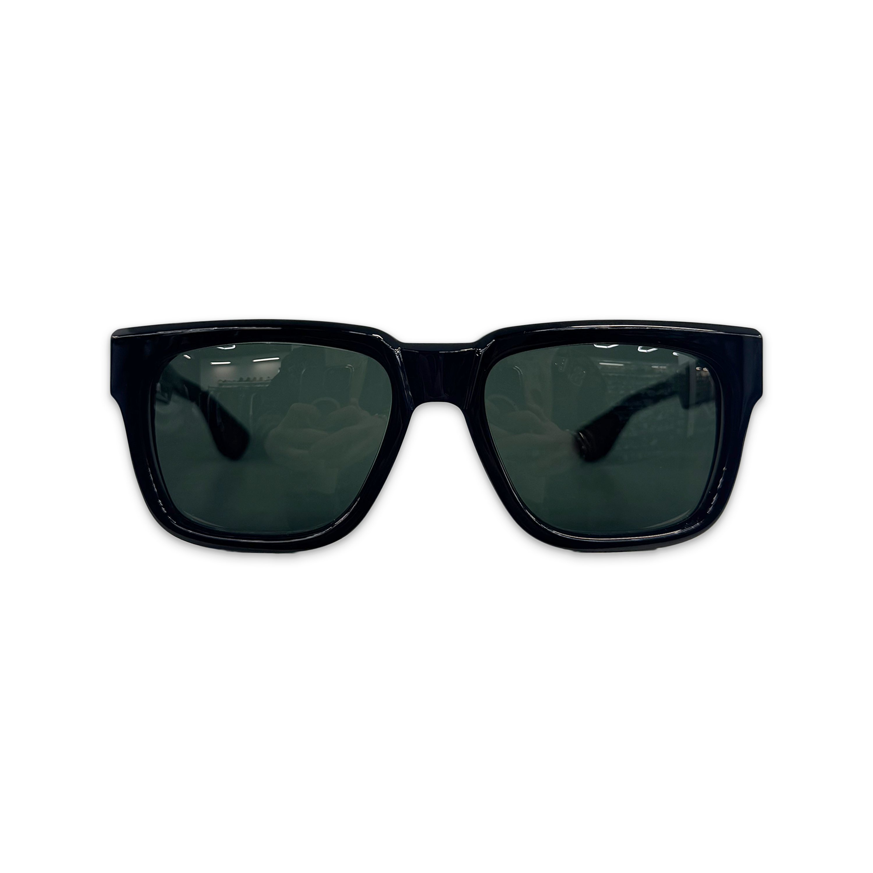Box Officer Diamond Sunglasses "Black/Gold"