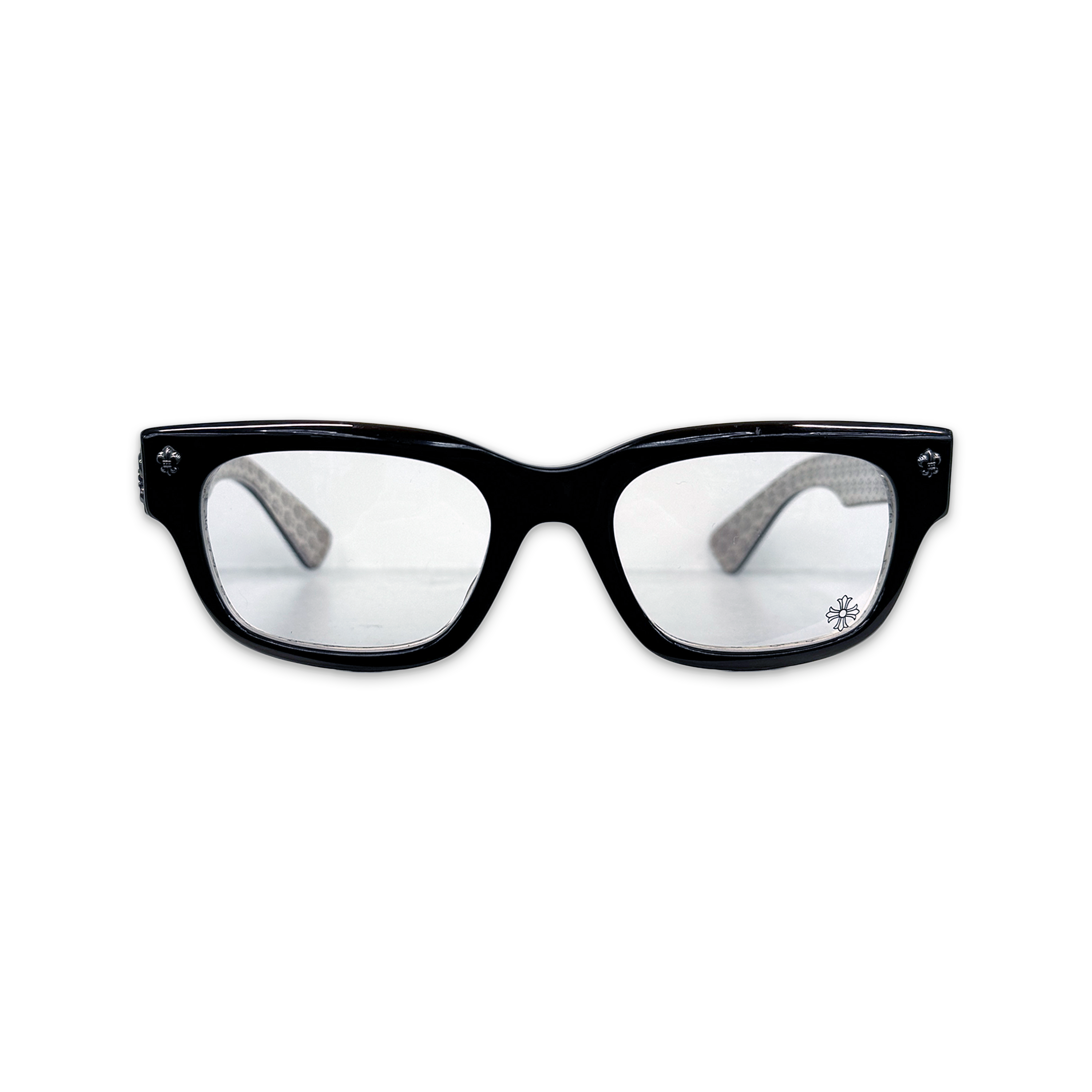 Chrome Hearts, Bangadang II Glasses "Tortoise/Silver"