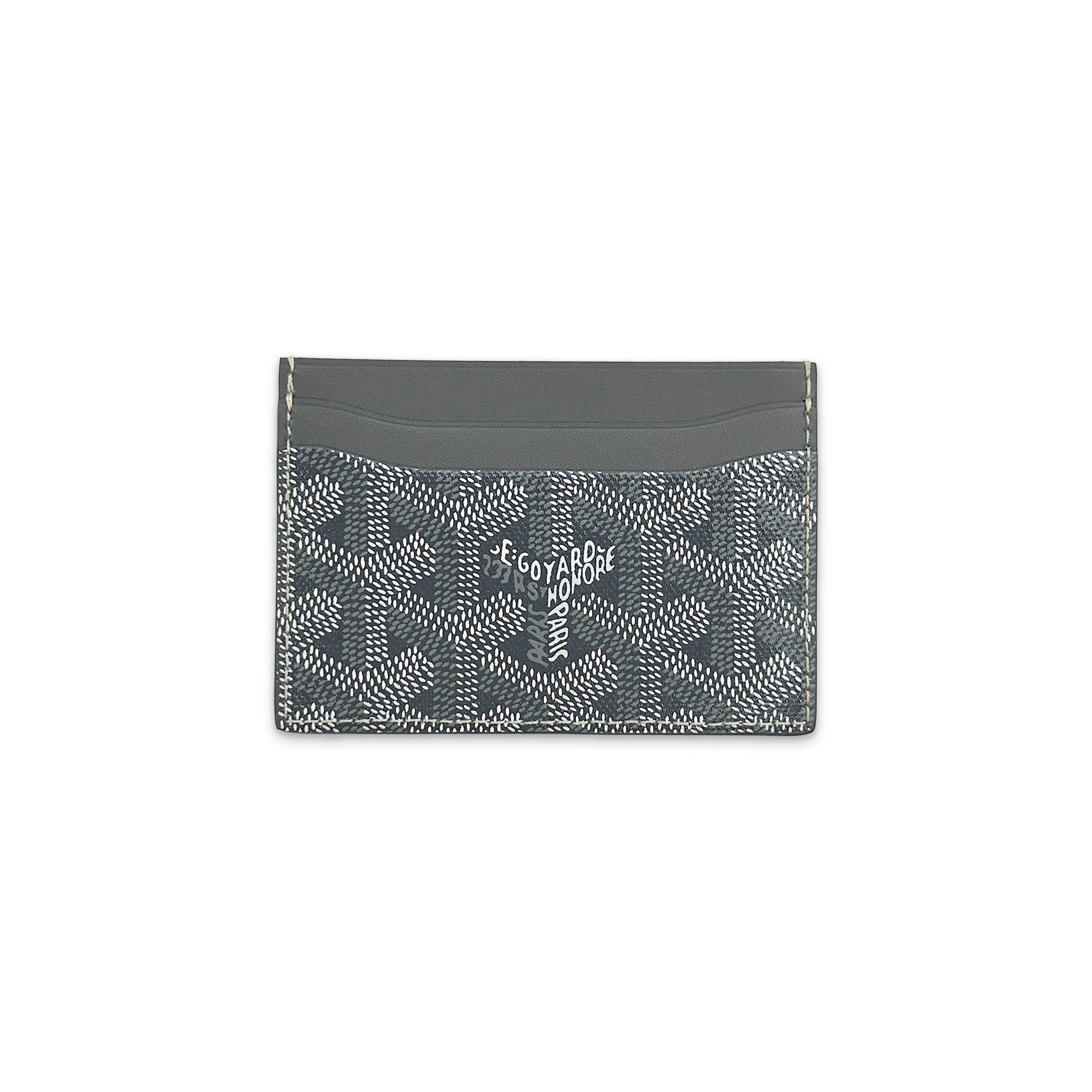 Goyard, Saint-Sulpice Card Holder Wallet "Grey"