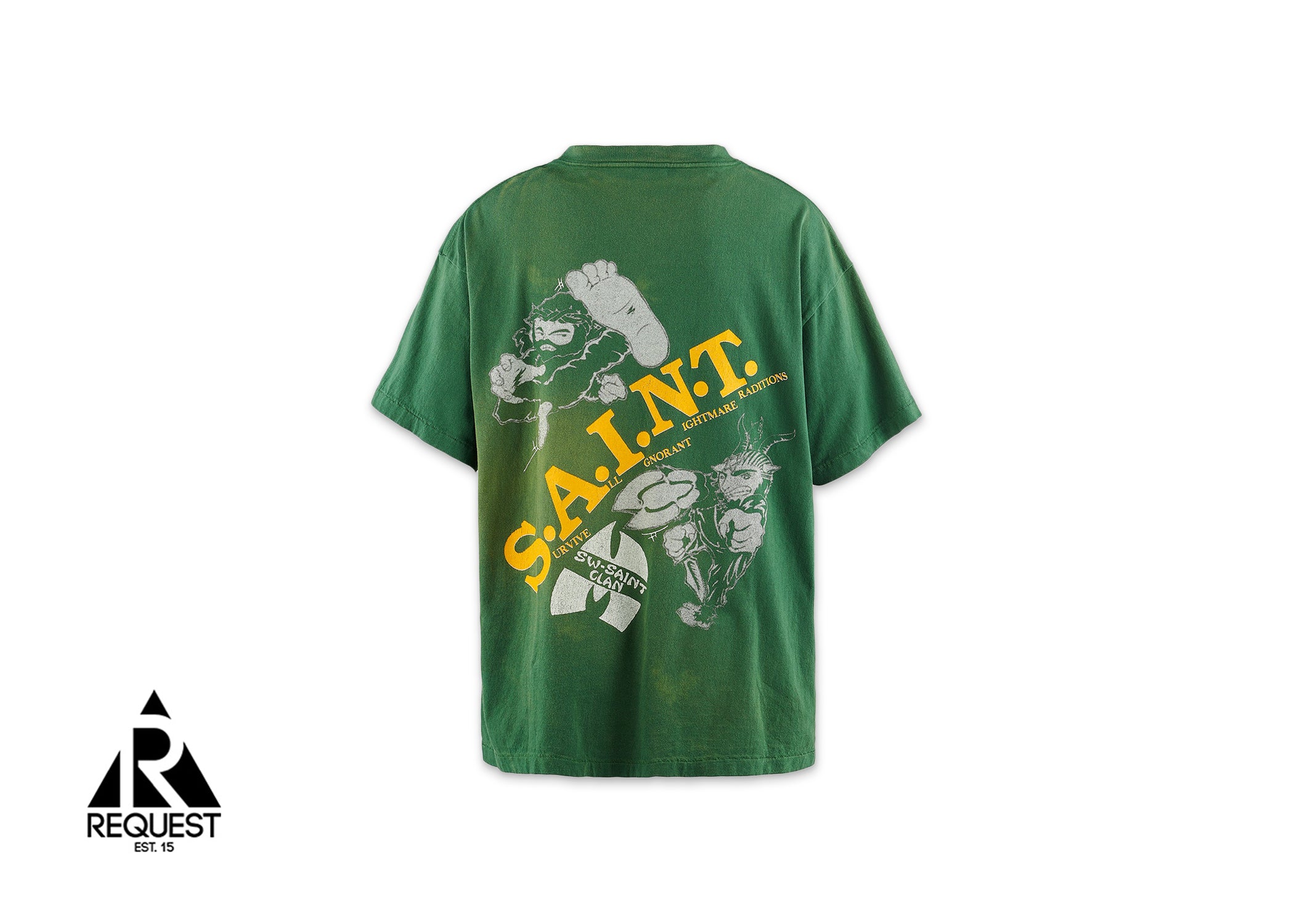 Saint Michael x Sean Wotherspoon Saint Clan Tee "Green"