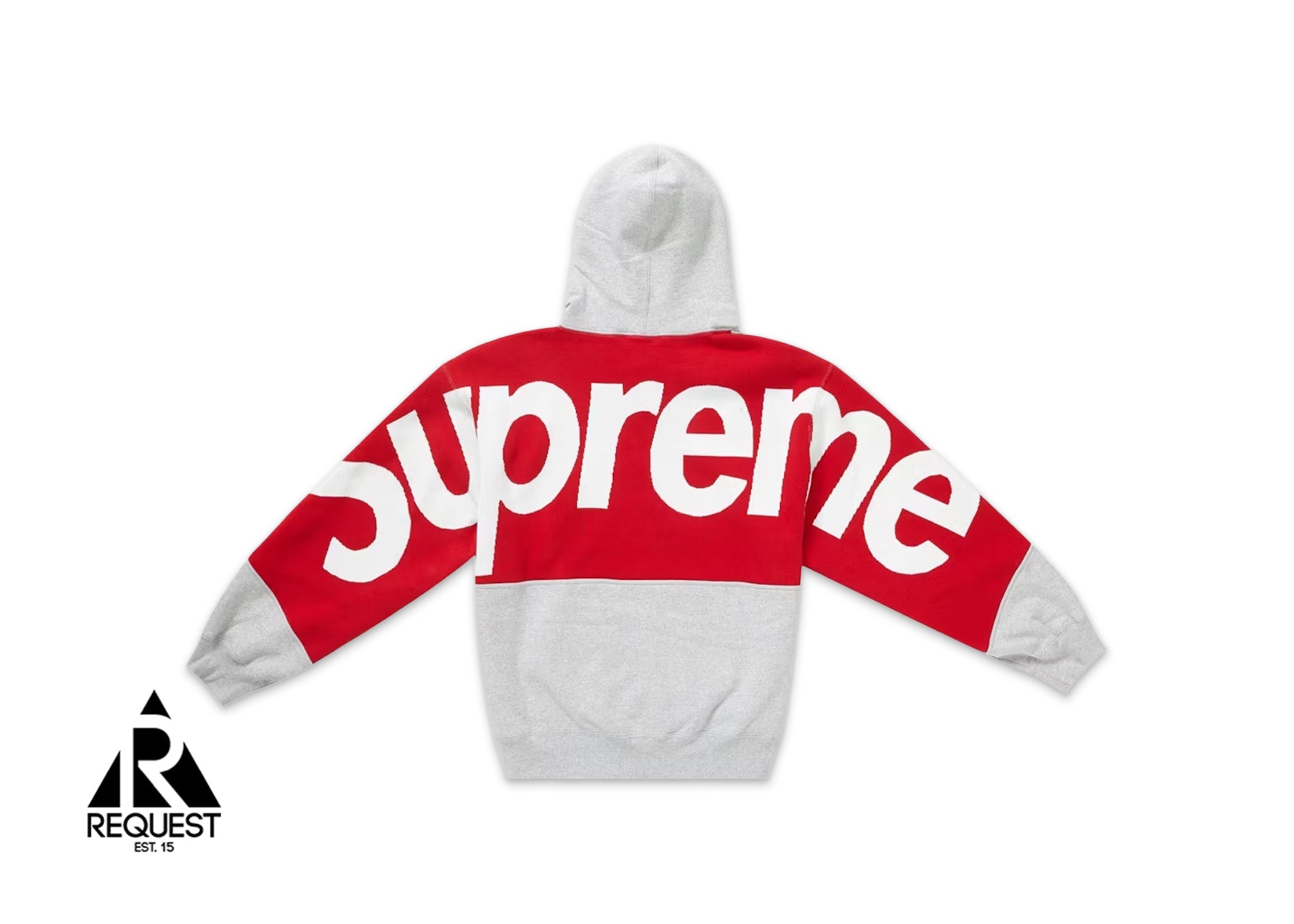 Supreme Big Logo Jacquard Hooded Sweatshirt 
