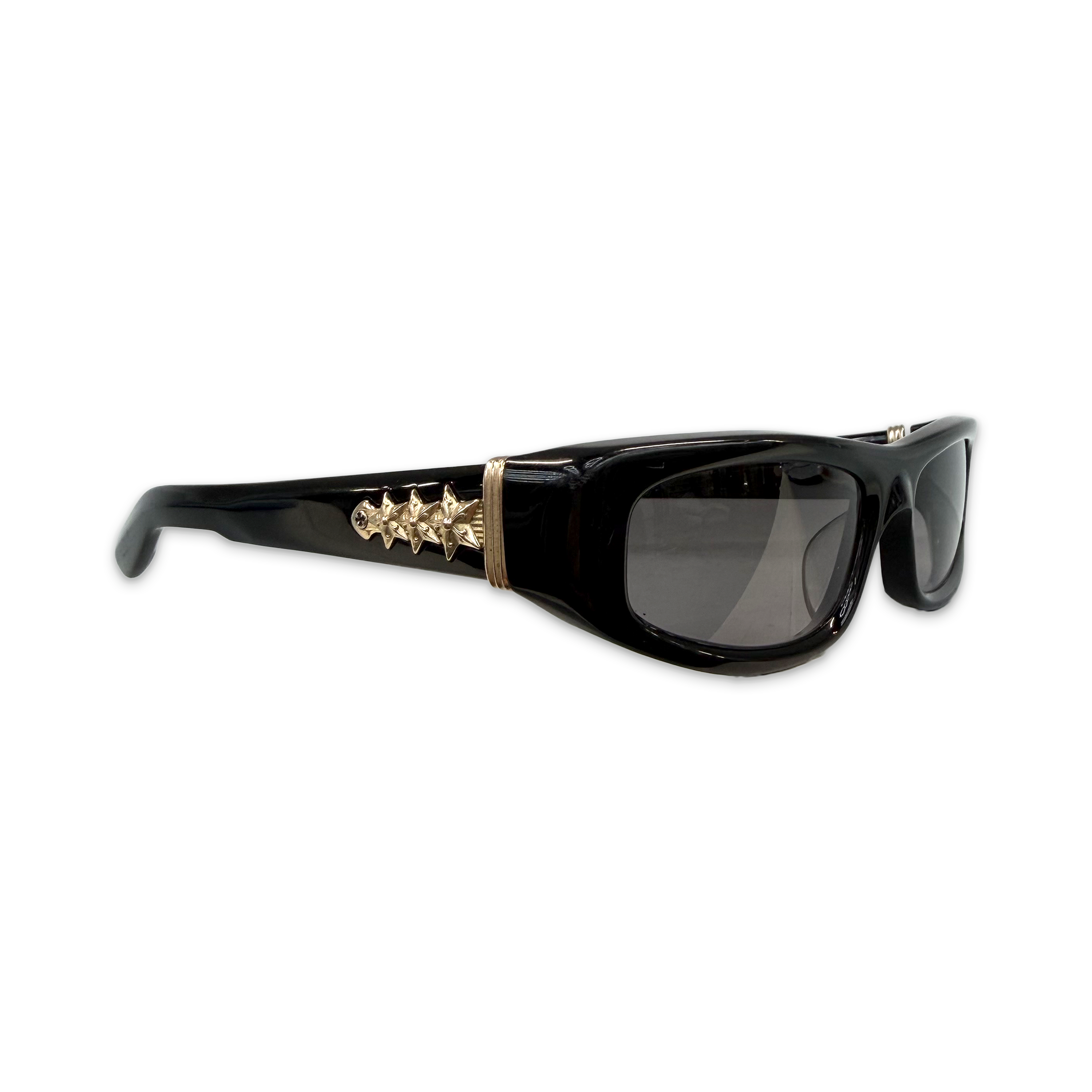 Chrome Hearts, Roller Sunglasses "Black/Gold"