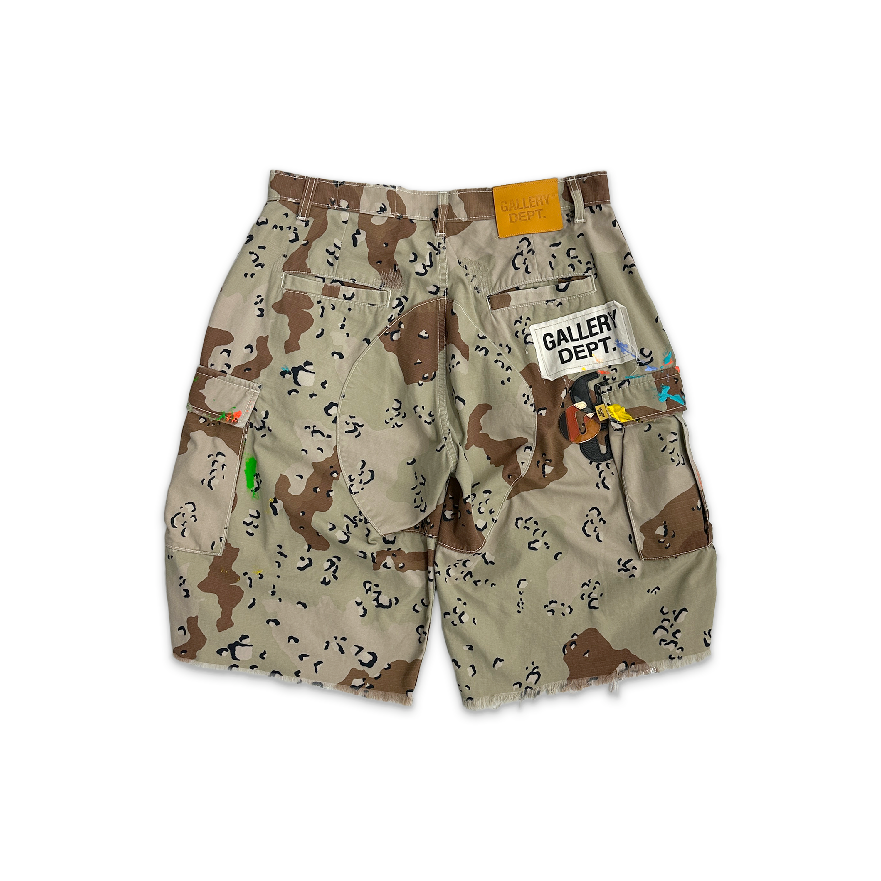 Camo Cargo G-Patch Shorts "Desert Camo"