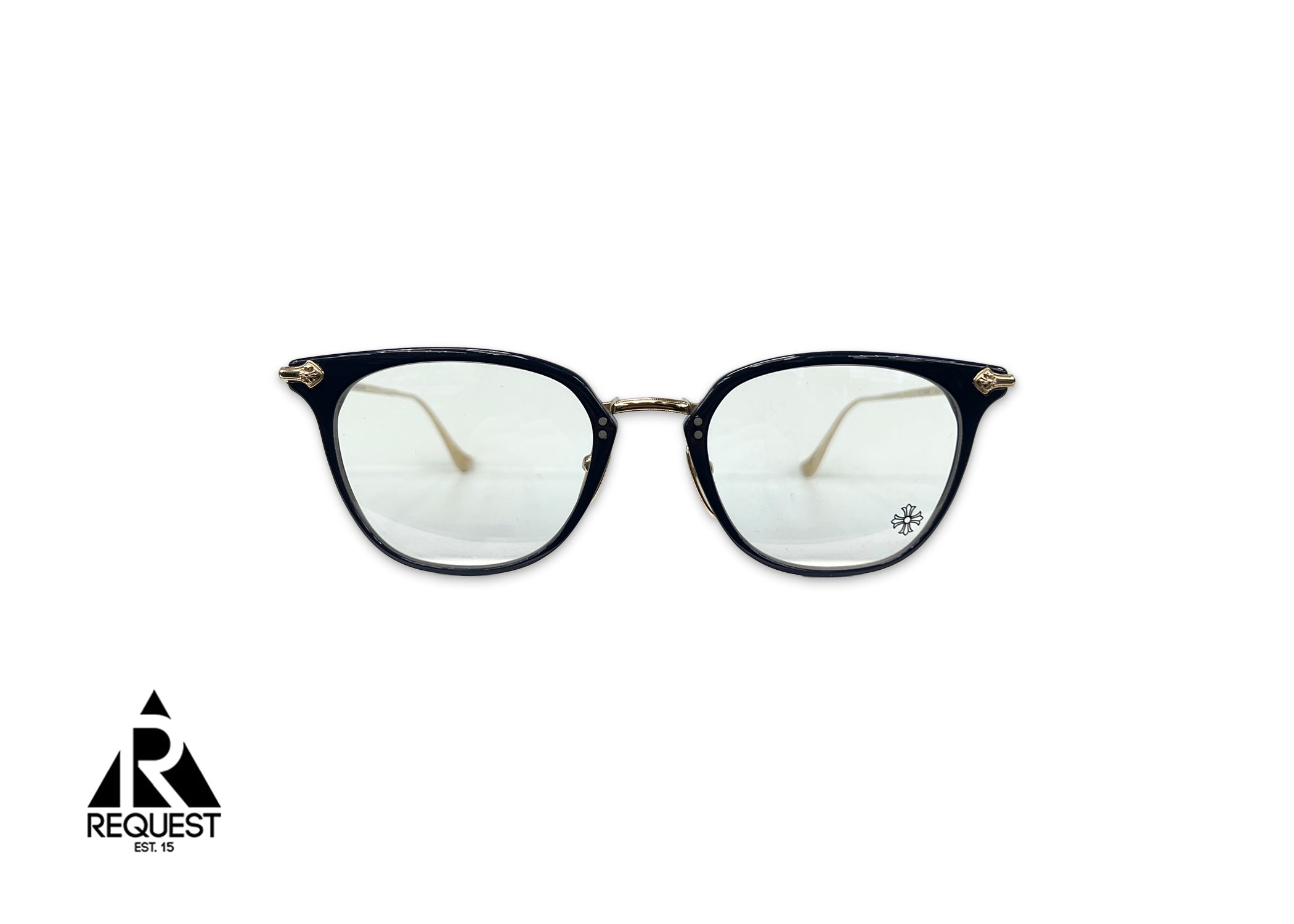 Shagass Glasses "Navy/Gold"