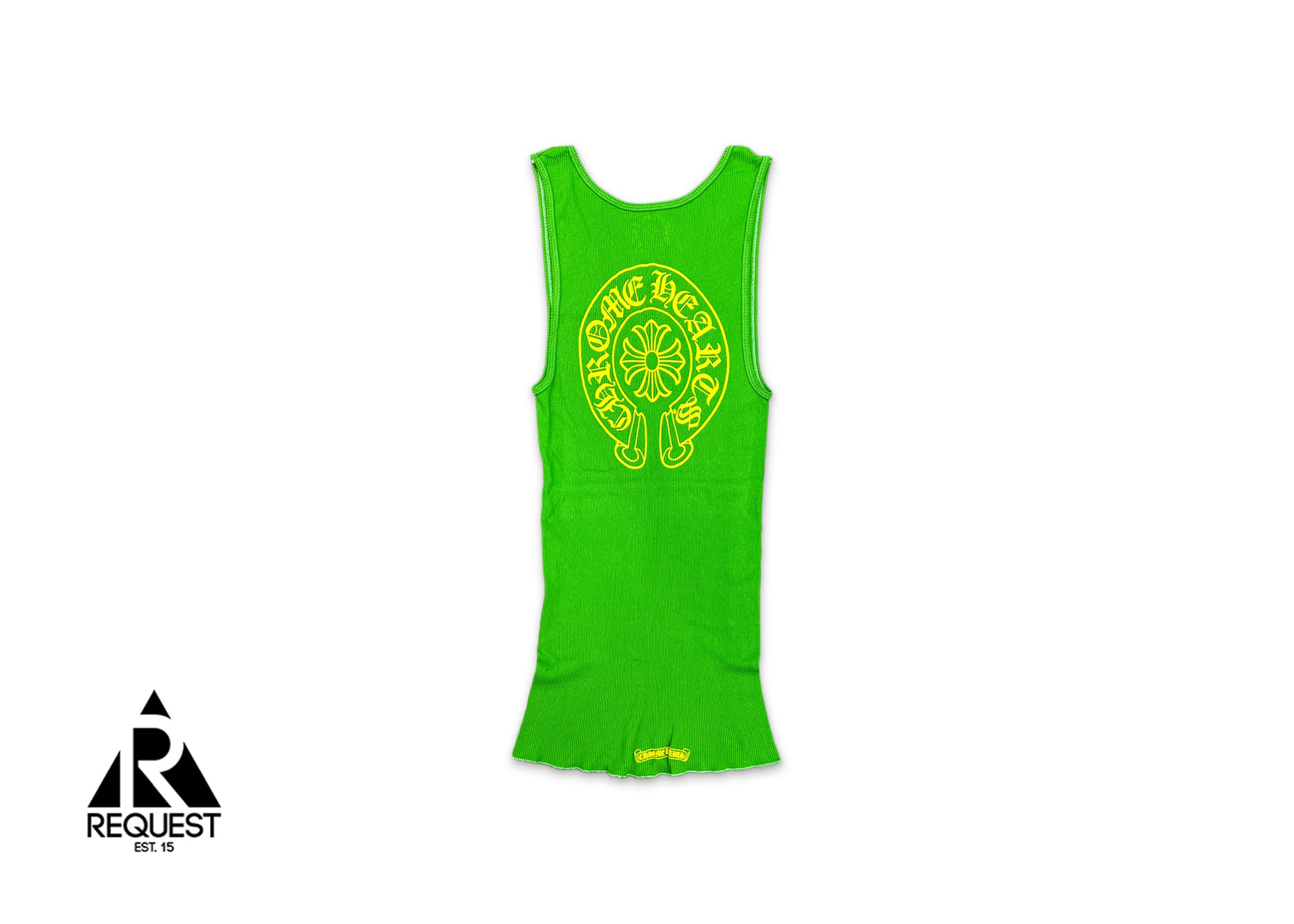 Chrome Hearts Horseshoe Tank Top "Green/Yellow"