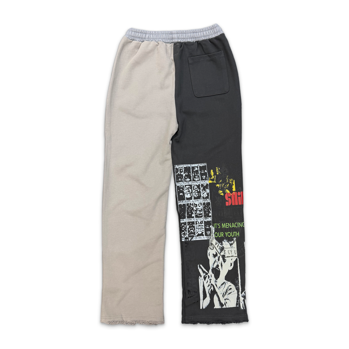 What The Saint Sweatpants “Grey/Black"