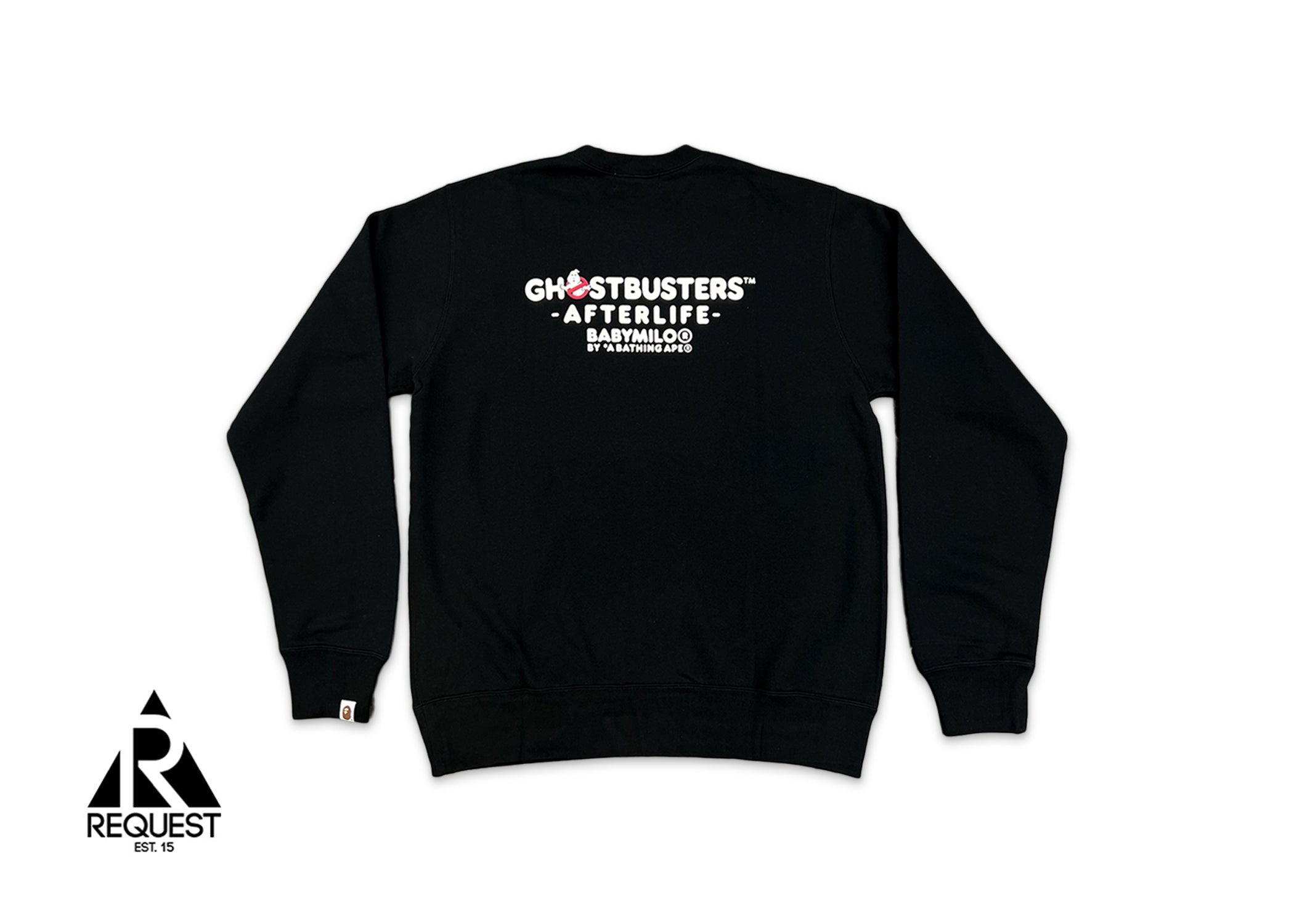 BAPE x Ghostbusters Ape Head Crewneck "Black"