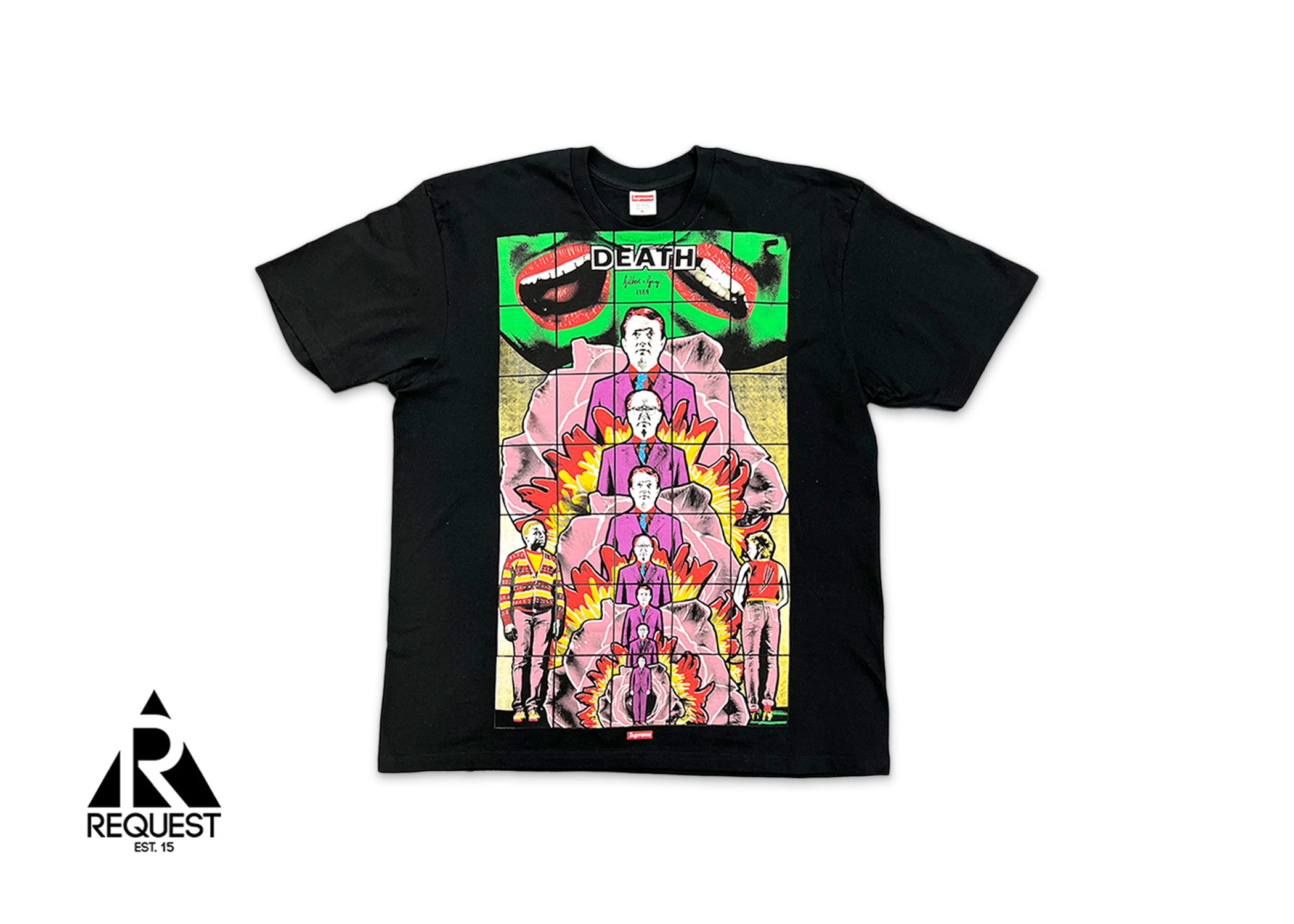 Gilbert & George DEATH Tee "Black"