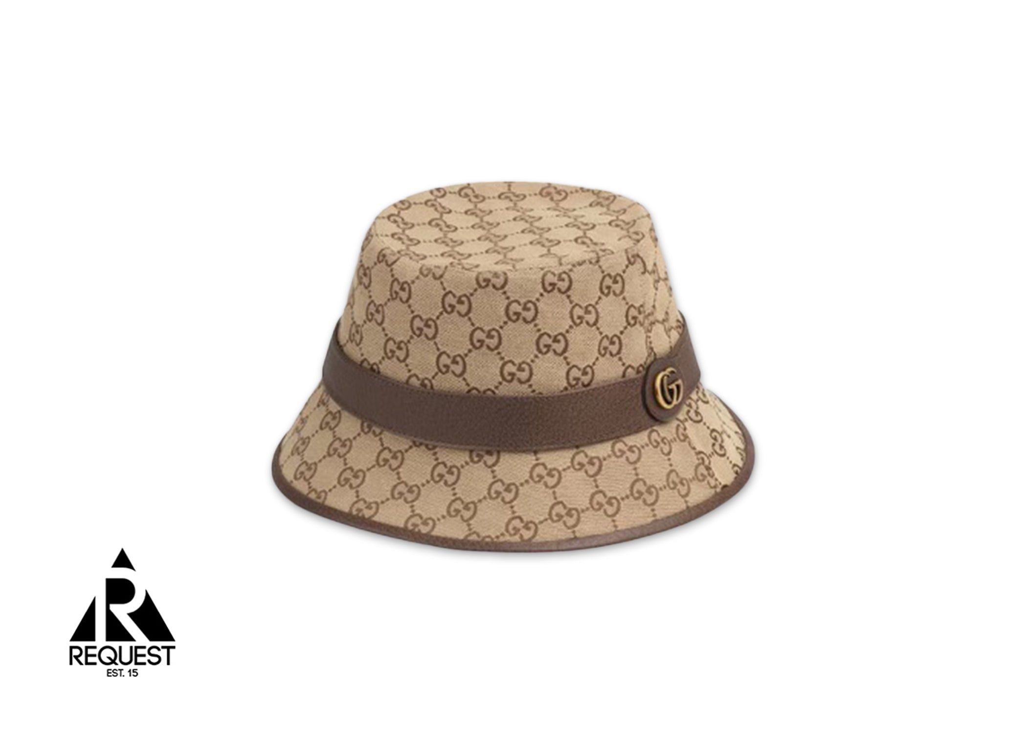 Gucci GG Canvas Bucket Hat "Beige/Brown"