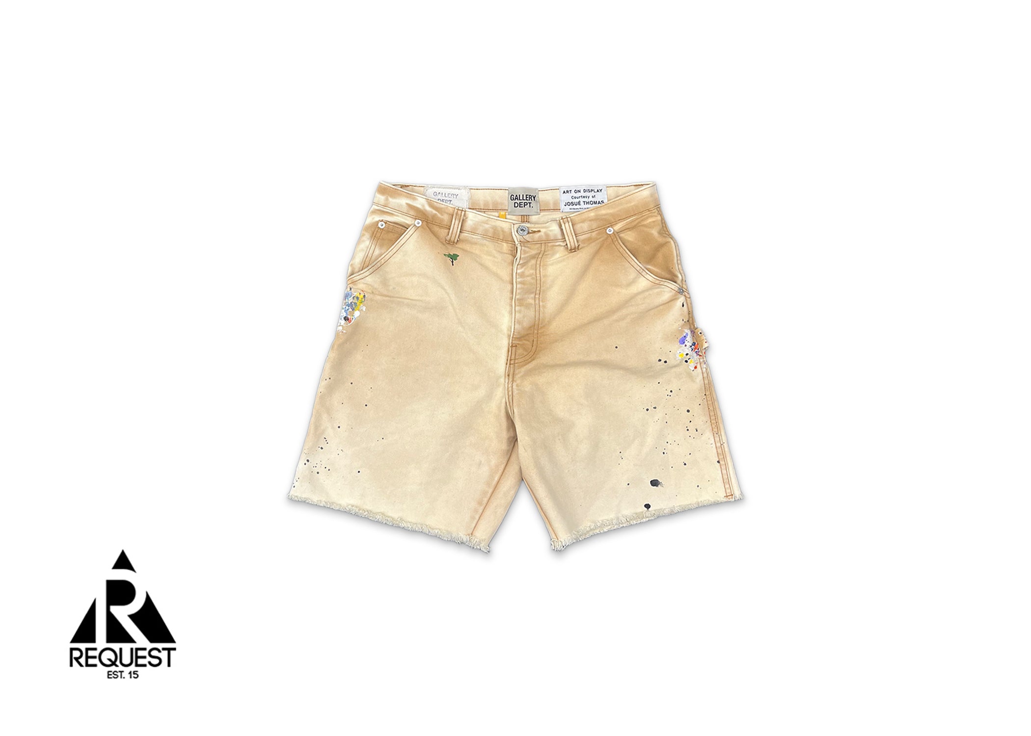 Gallery Dept. Paint Carpenter Shorts “Khaki”