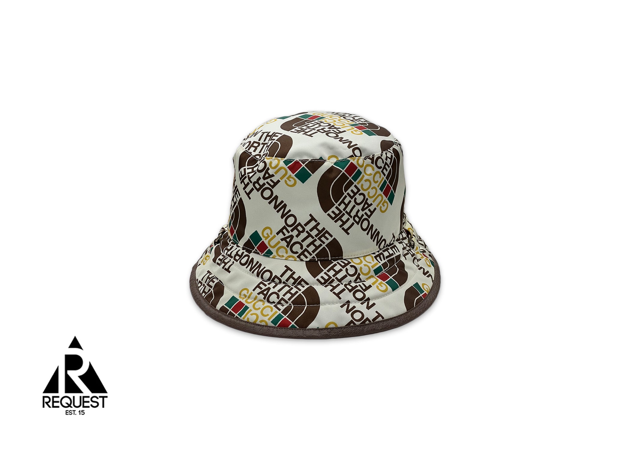 TNF Nylon Bucket Hat "Cream/Brown"