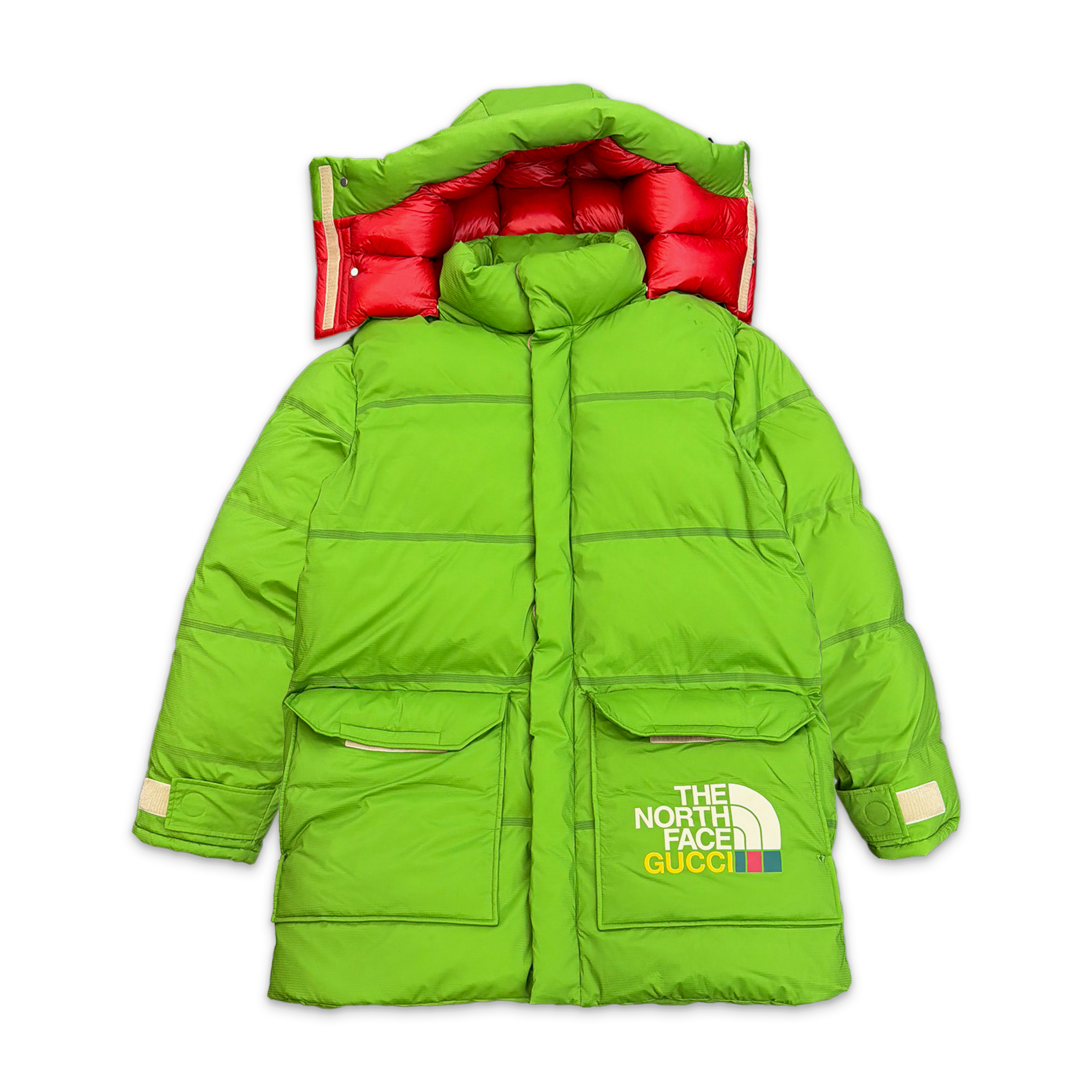 x TNF The North Face Parka Down Puffer Jacket "Lime Green"