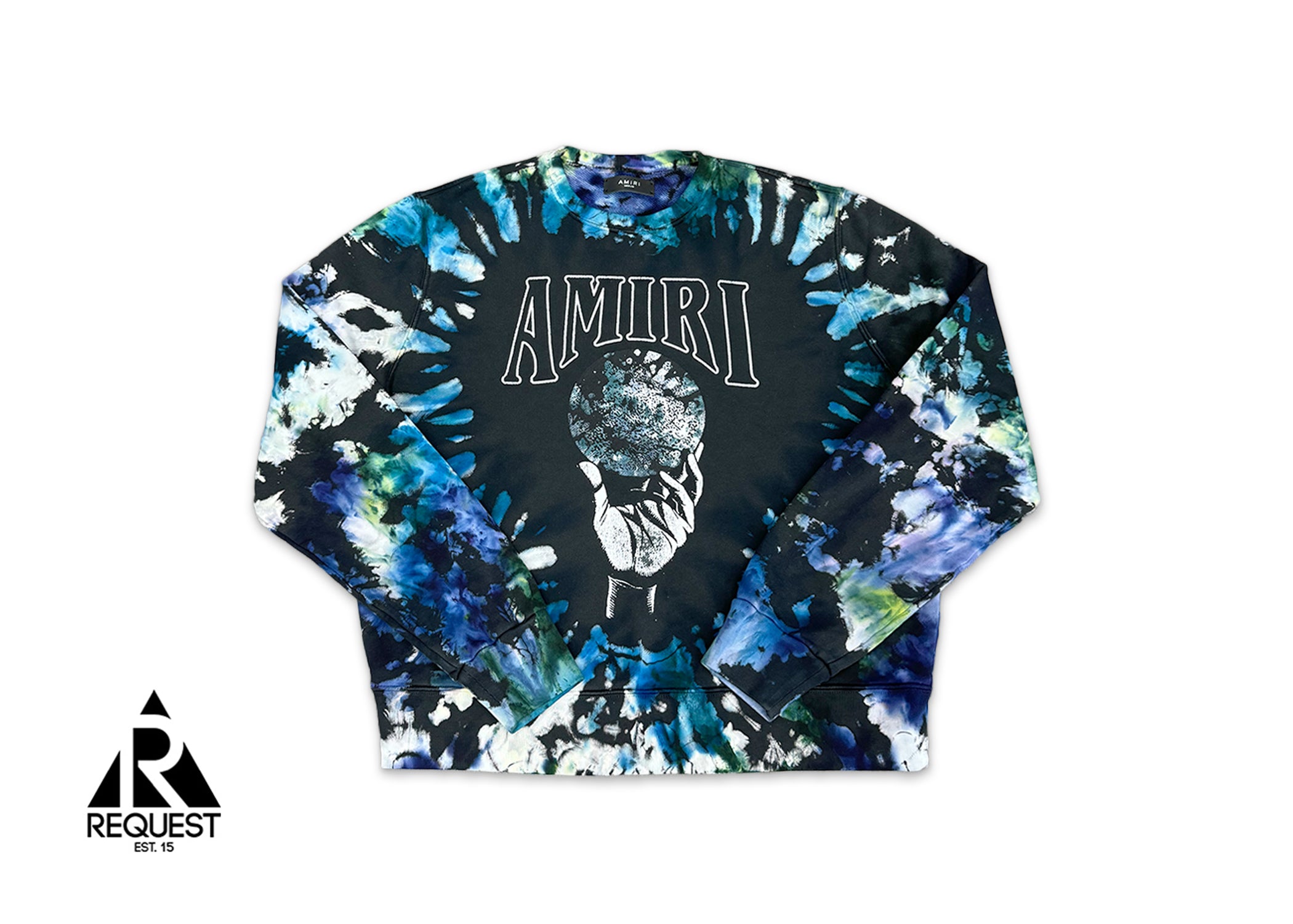 Crystal Ball Logo Crewneck Sweatshirt "Tie Dye"