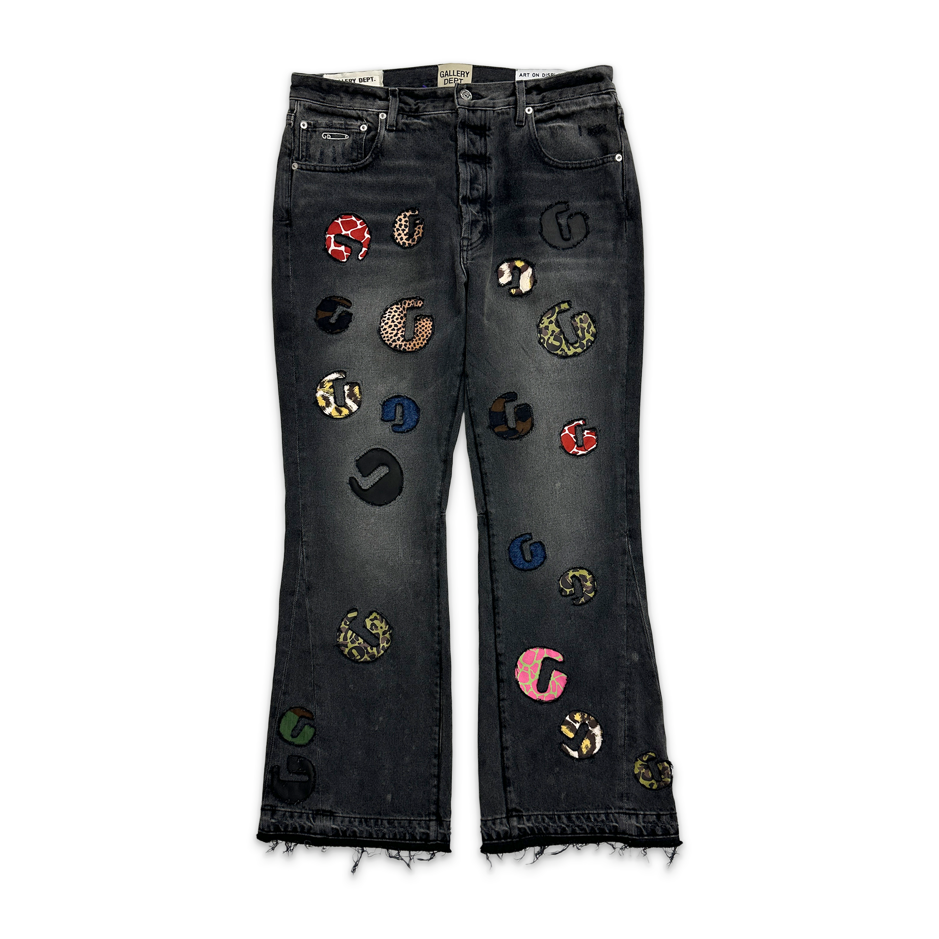 Chrome Hearts, G-Time Flare Jeans "Vintage Black"
