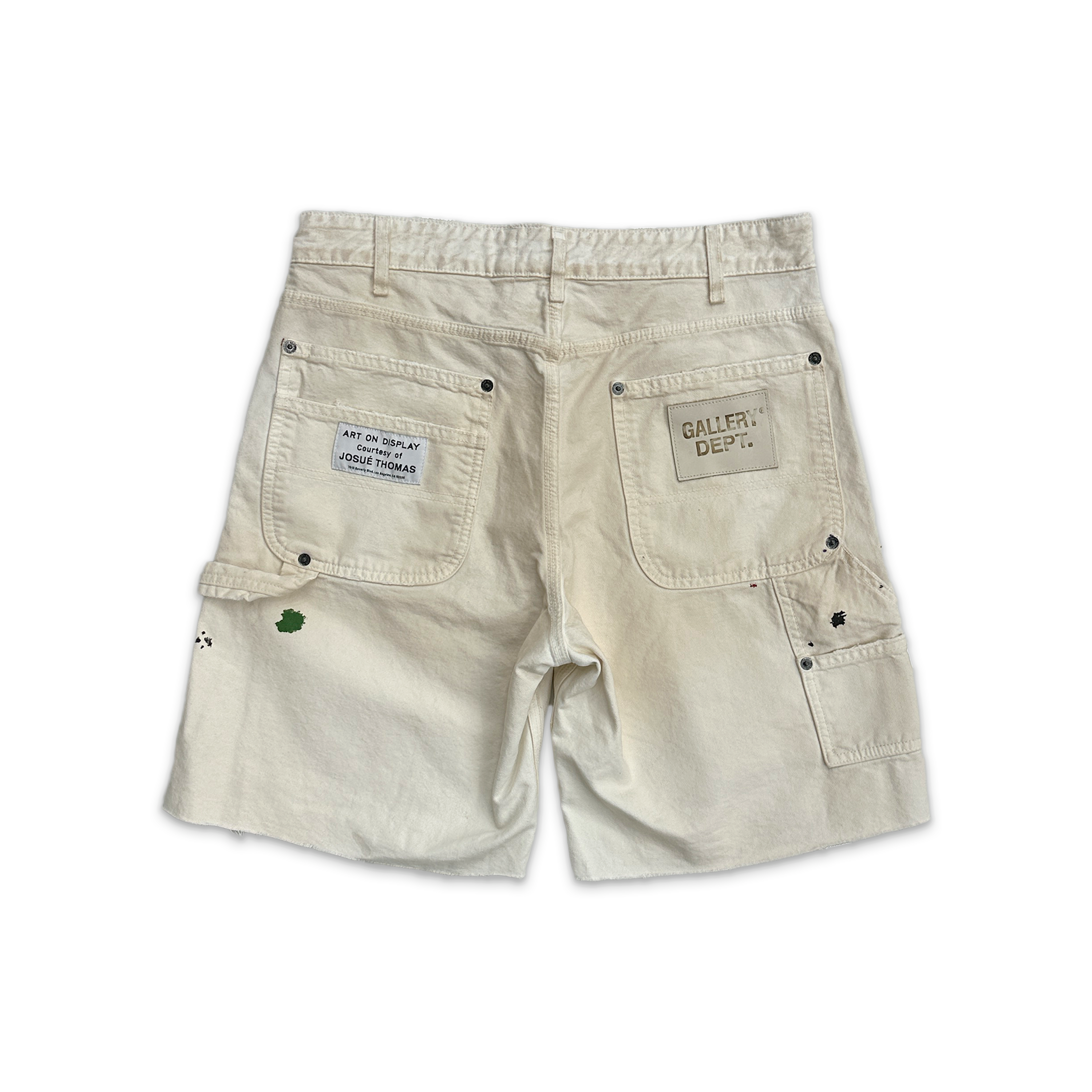 Flea Paint Carpenter Shorts “White”