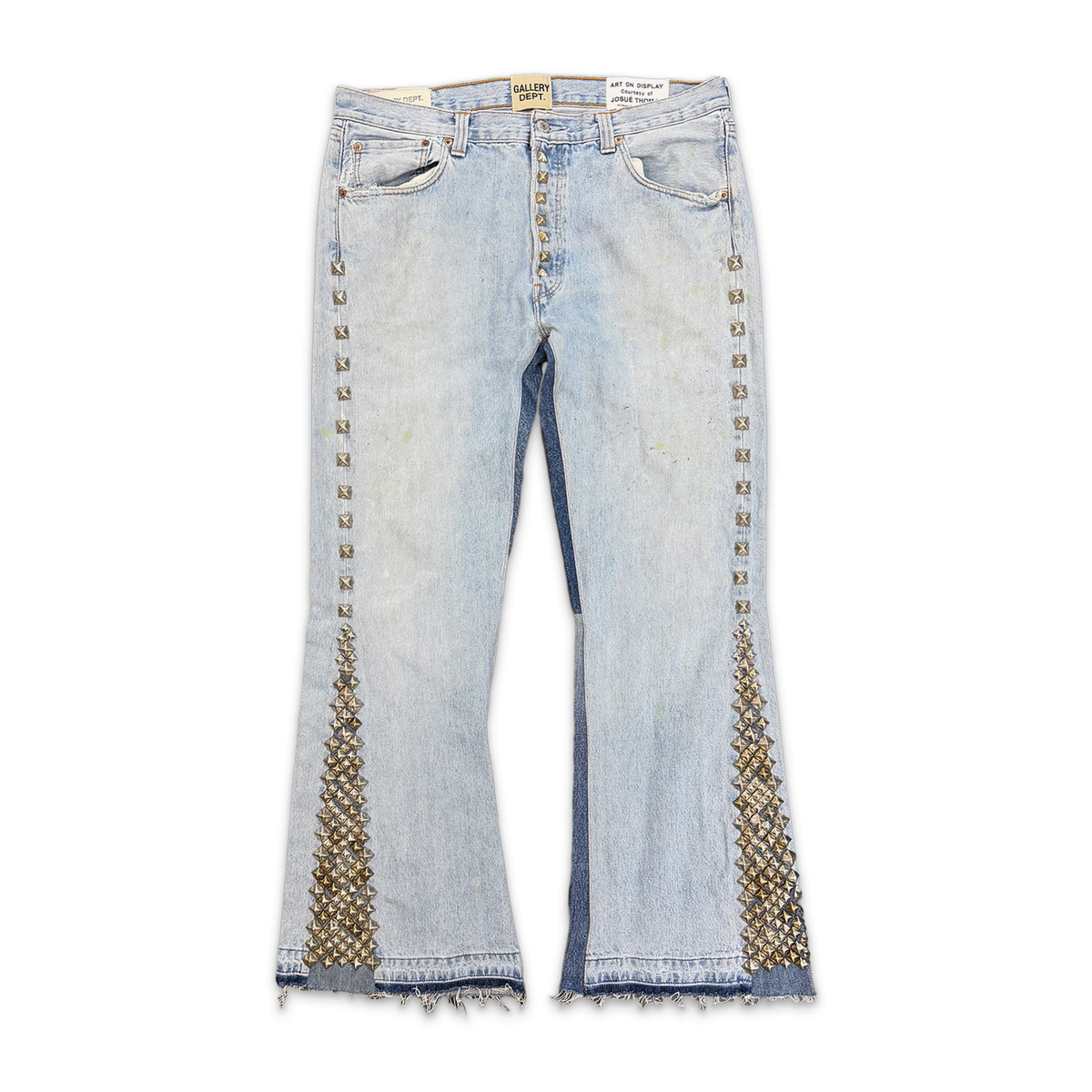 Gallery Dept., Studded Denim "Light Wash"