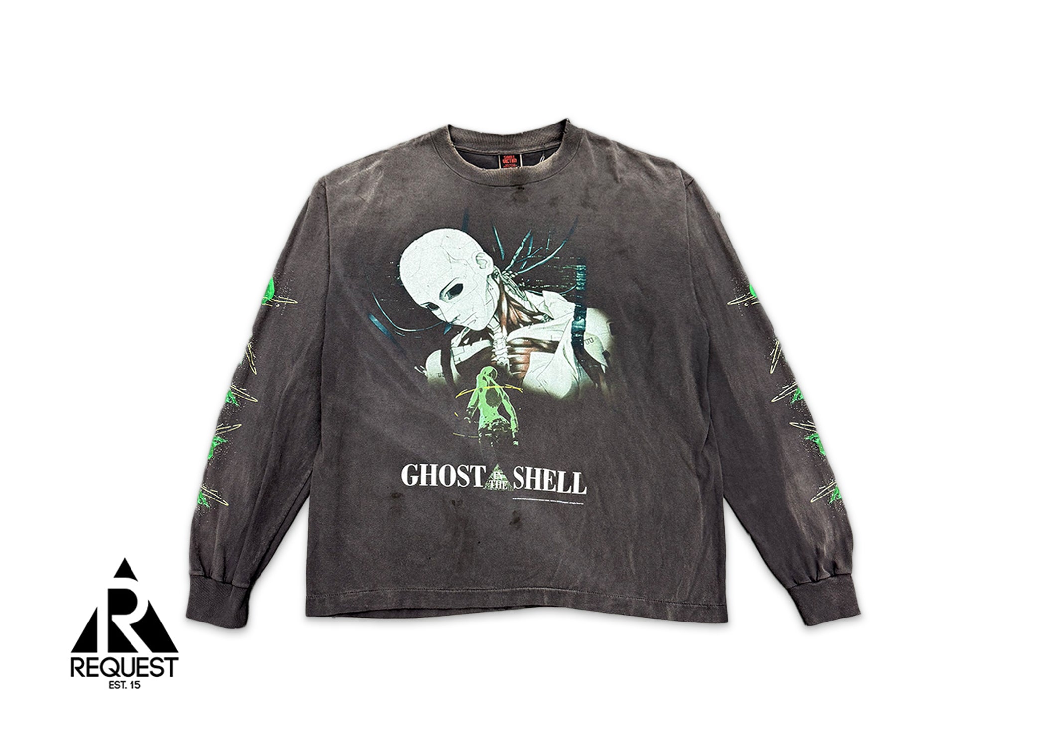 Ghost In The Shell L/S Tee "Vintage Black"