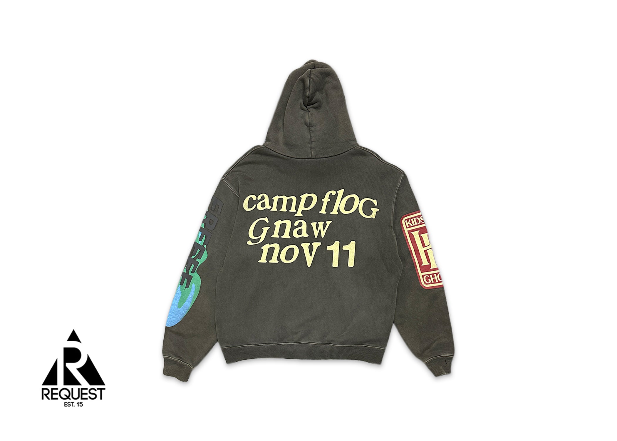 Cactus Plant Flea Market Kids See Ghosts Camp Flog Gnaw FREEEE Hoodie "Core"