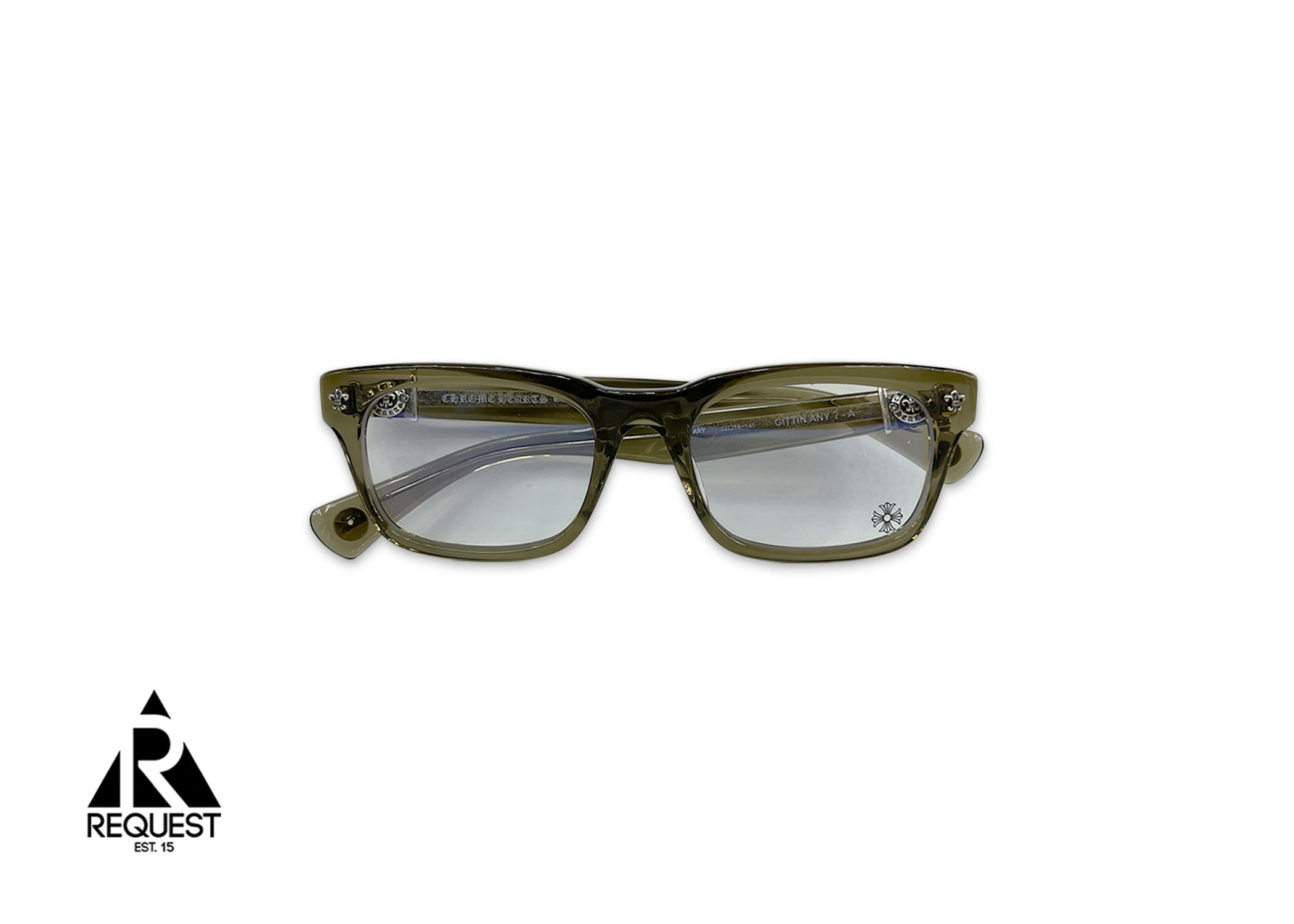Chrome Hearts, Gittin Any? - A Glasses "Transparent Brown Gold"