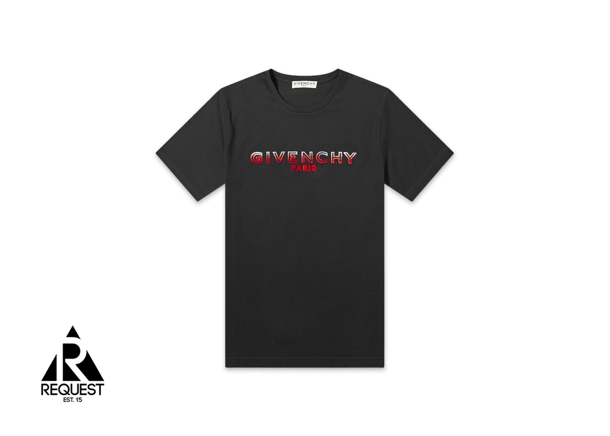 Givenchy Tufting Logo Tee “Black"