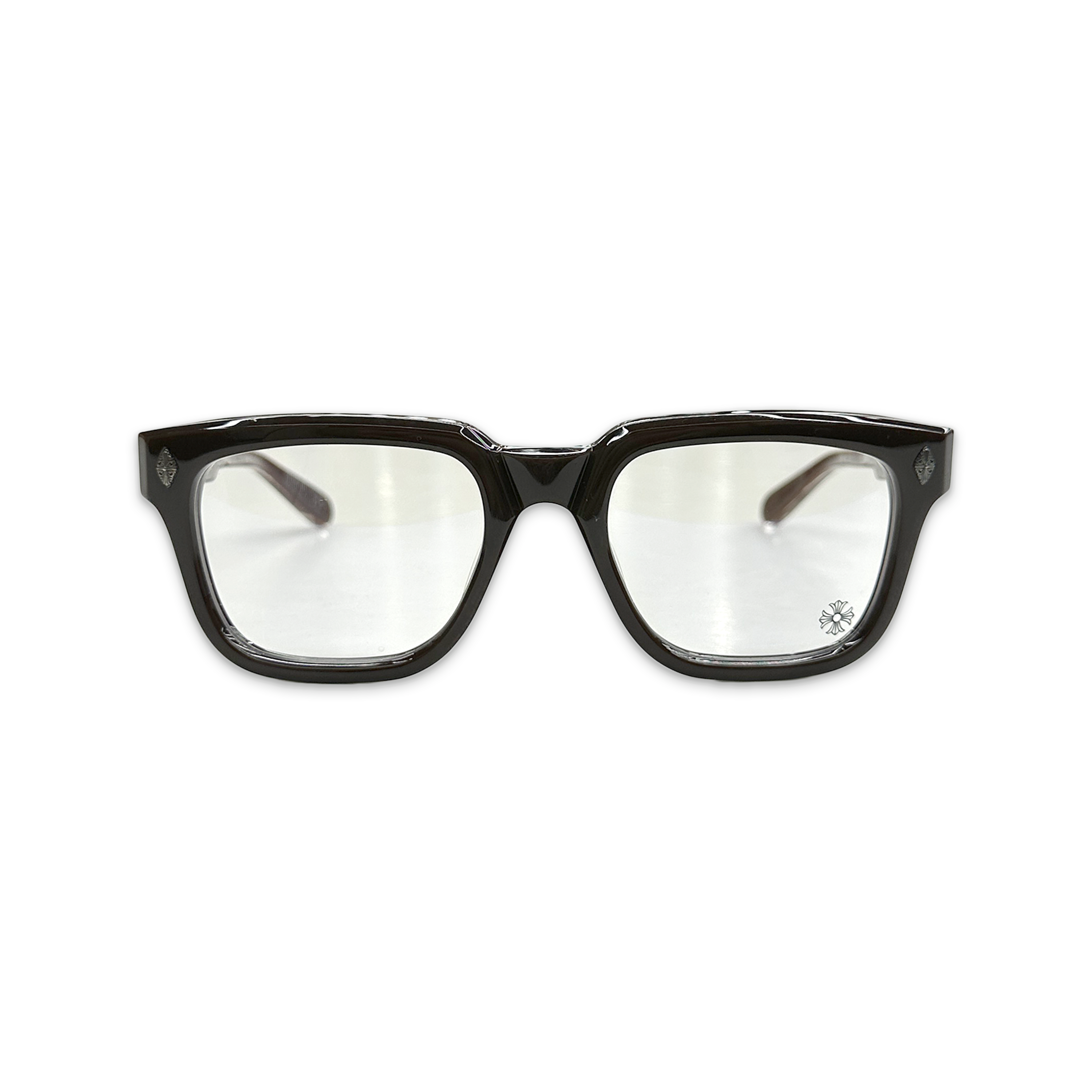 Chrome Hearts, Ambidixtrous Glasses "Brown/Silver"