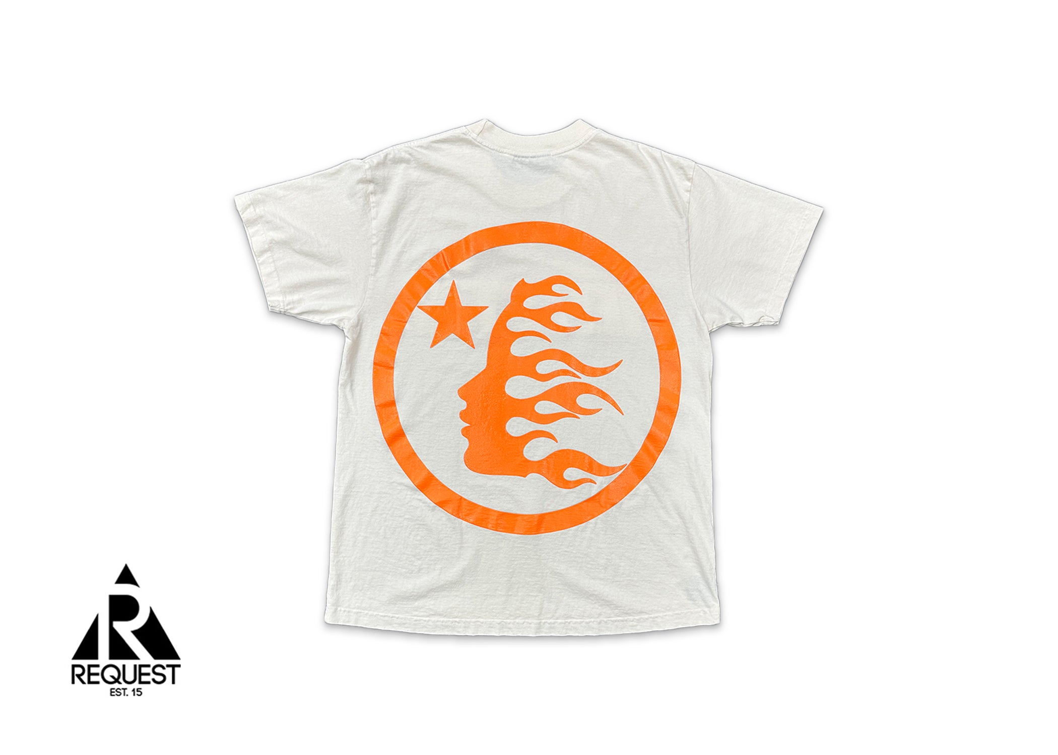 Classic Gel Tee "White/Orange"