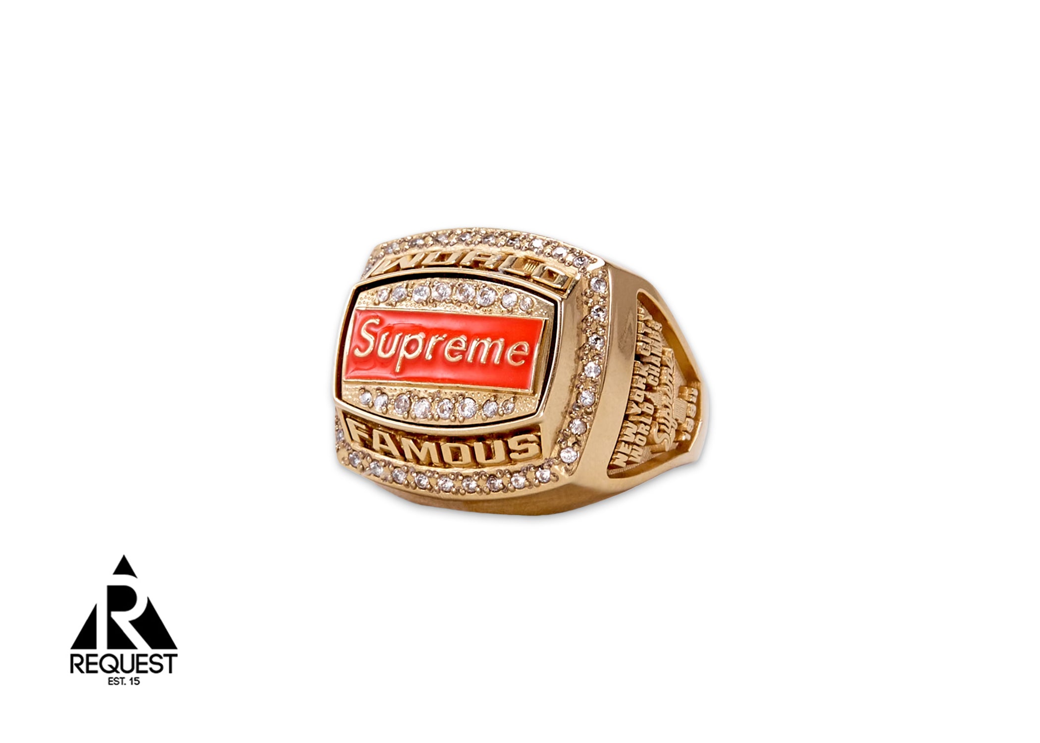 Supreme Jostens World Famous Champion Ring "Gold"