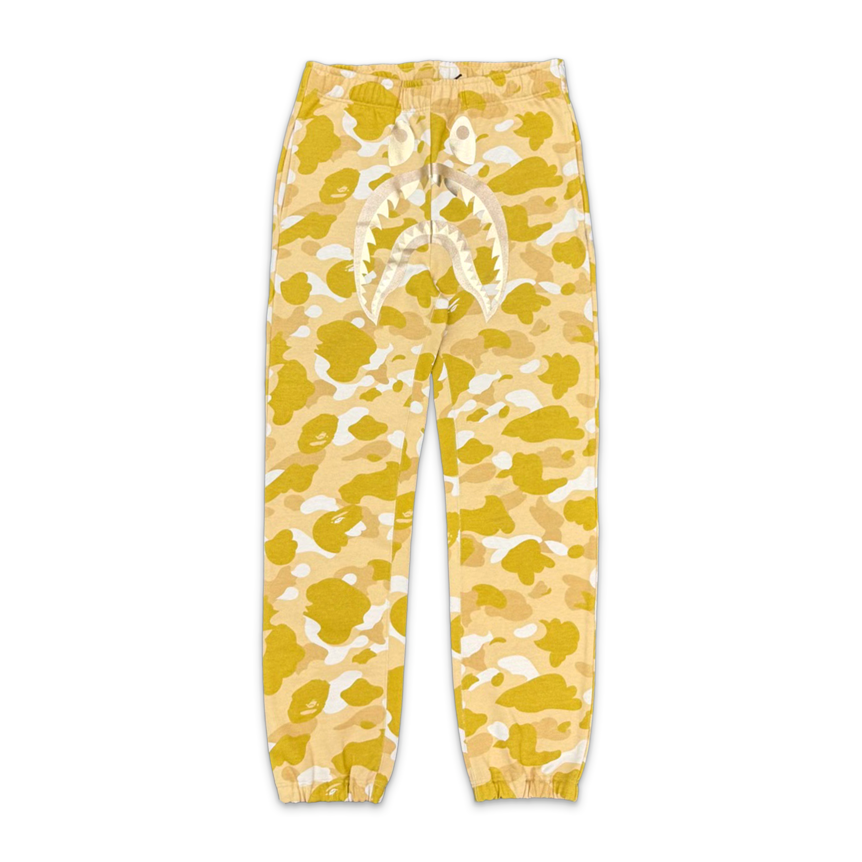 A Bathing Ape (BAPE), BAPE Color Camo Shark Sweatpants "Yellow/Gold"