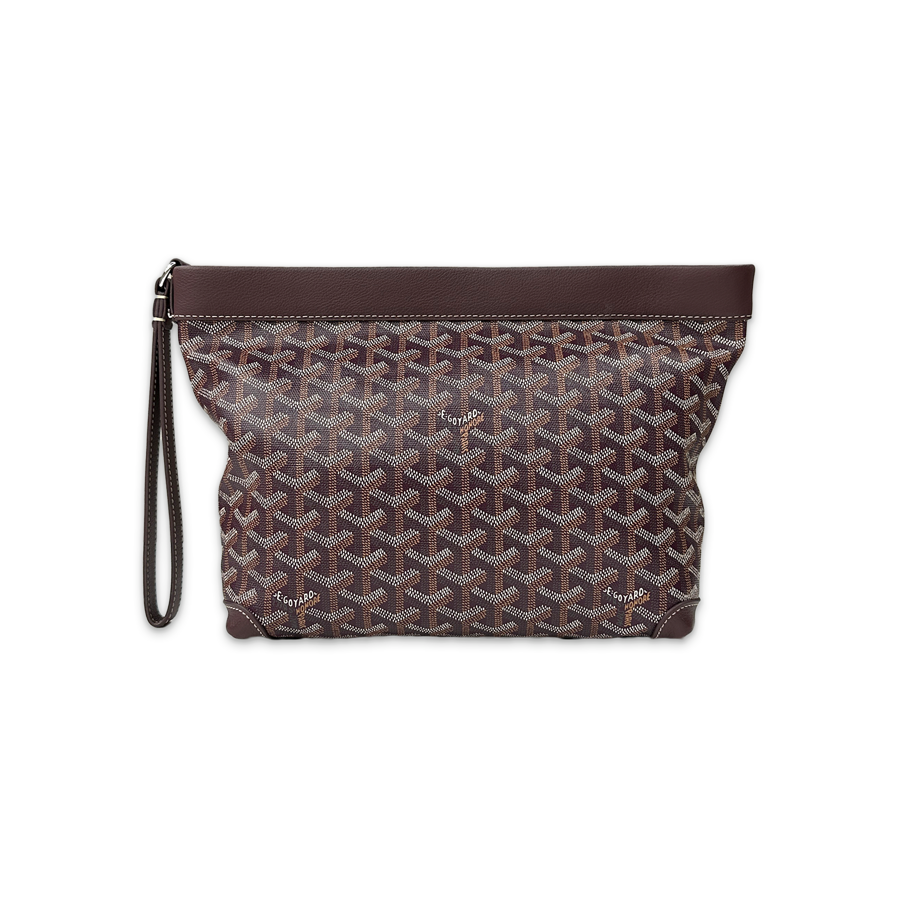 Goyard, Conti Pouch Bag "Burgundy"