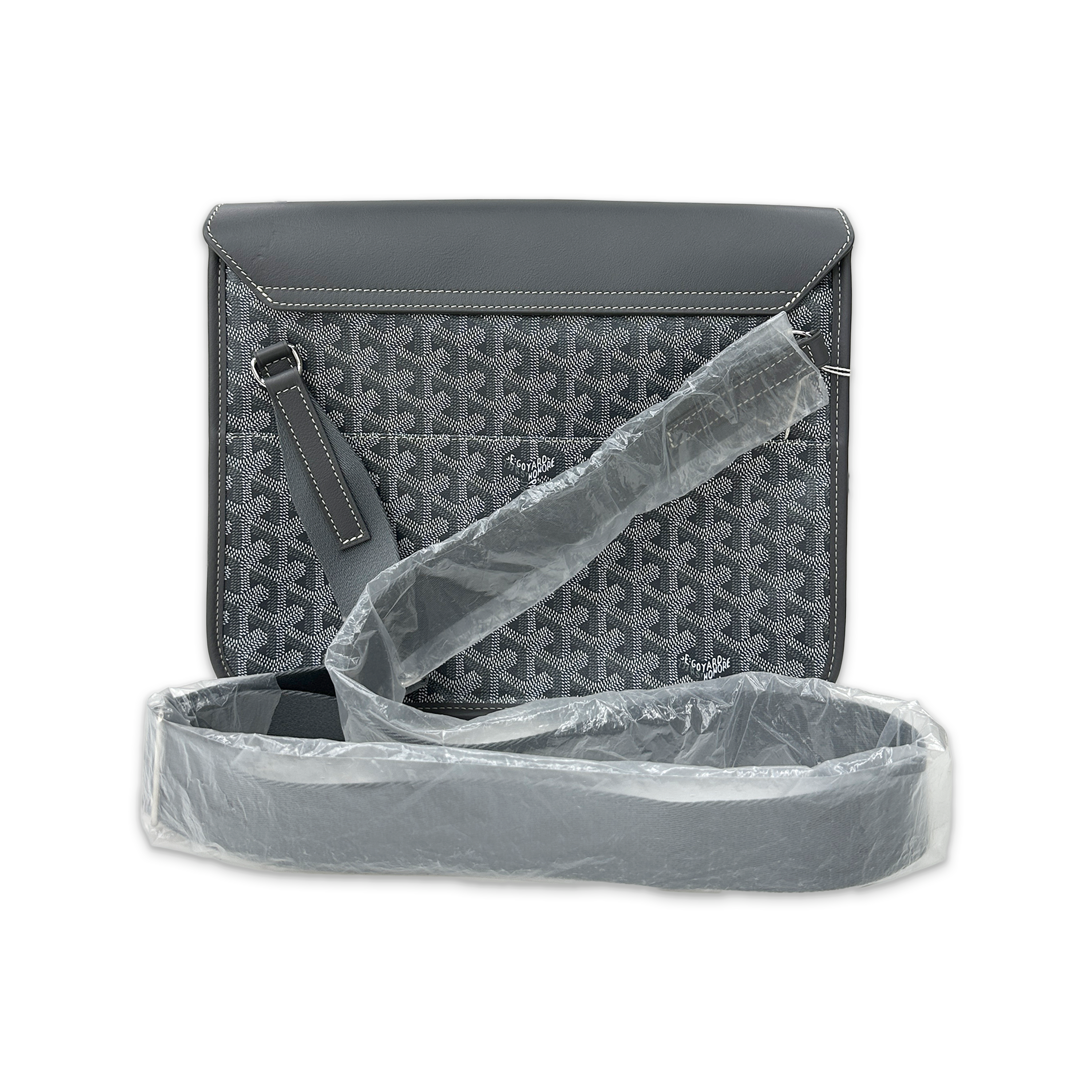 Coursier Messenger Bag "Grey"