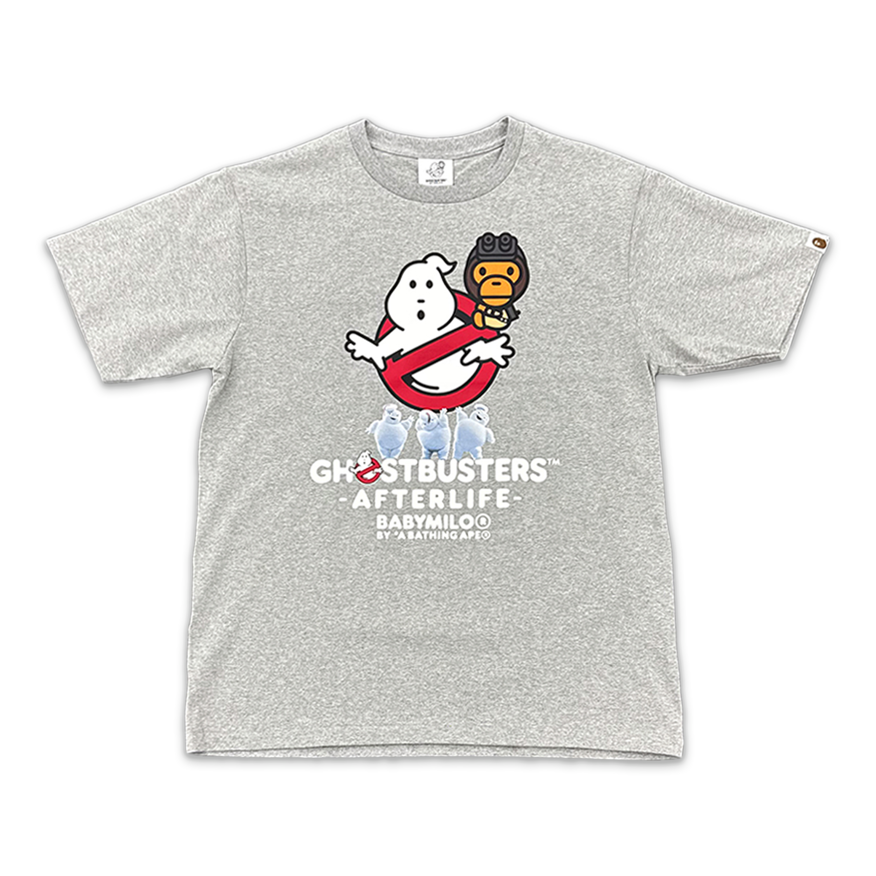 A Bathing Ape (BAPE), x Ghostbusters Baby Milo 2 Tee "Grey"