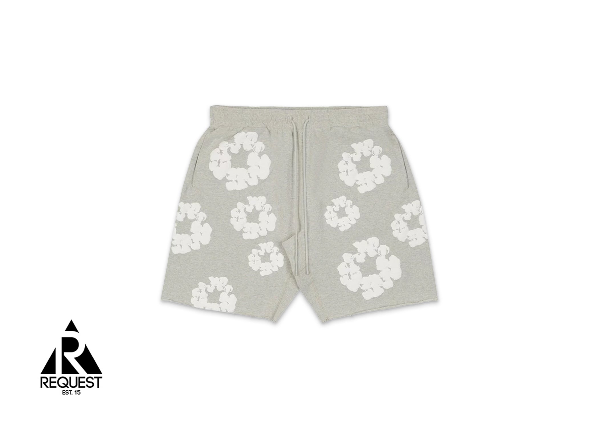 x READYMADE Cotton Wreath Shorts "Grey"