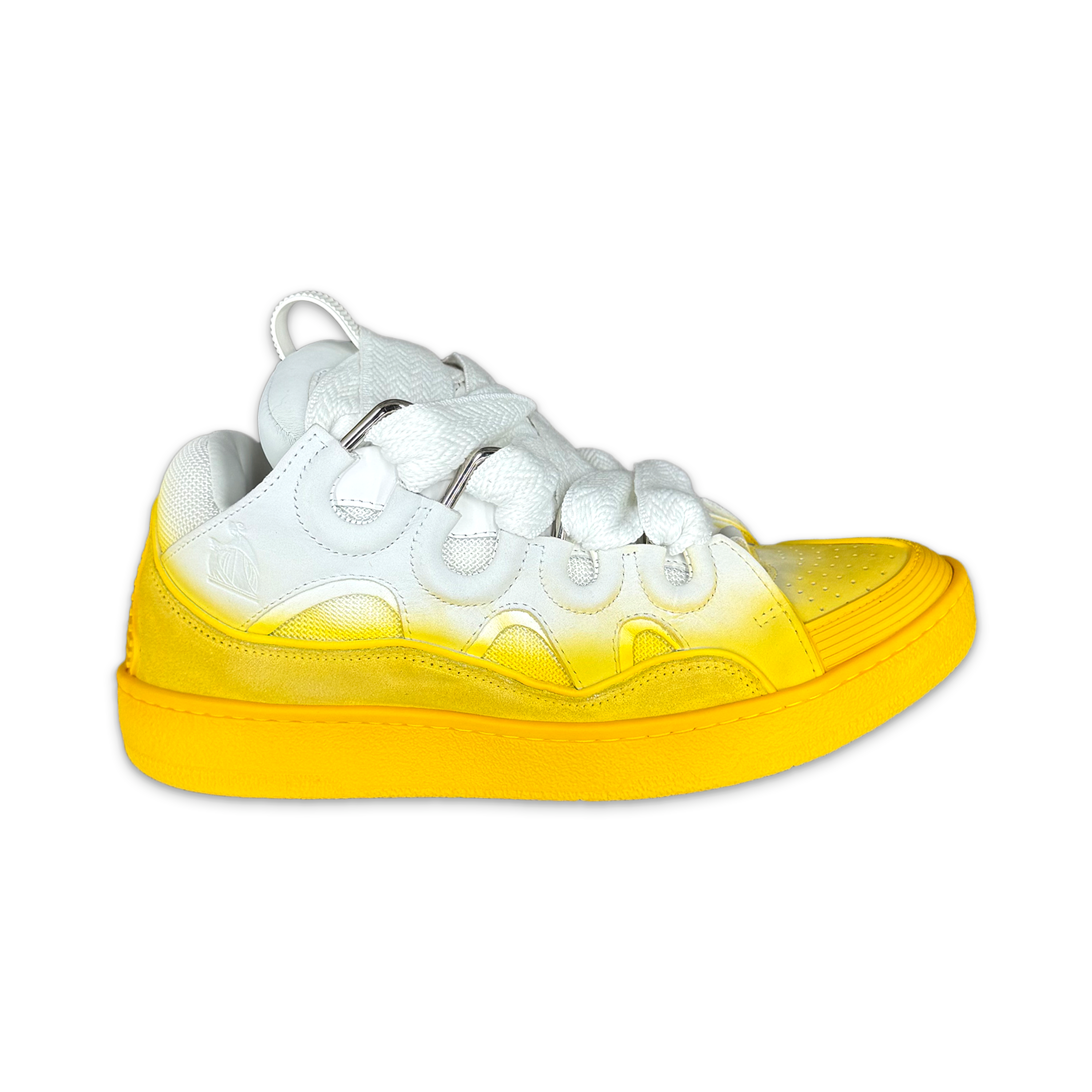 LANVIN ランバン 7〜11号 イエロー Curb Sneaker 