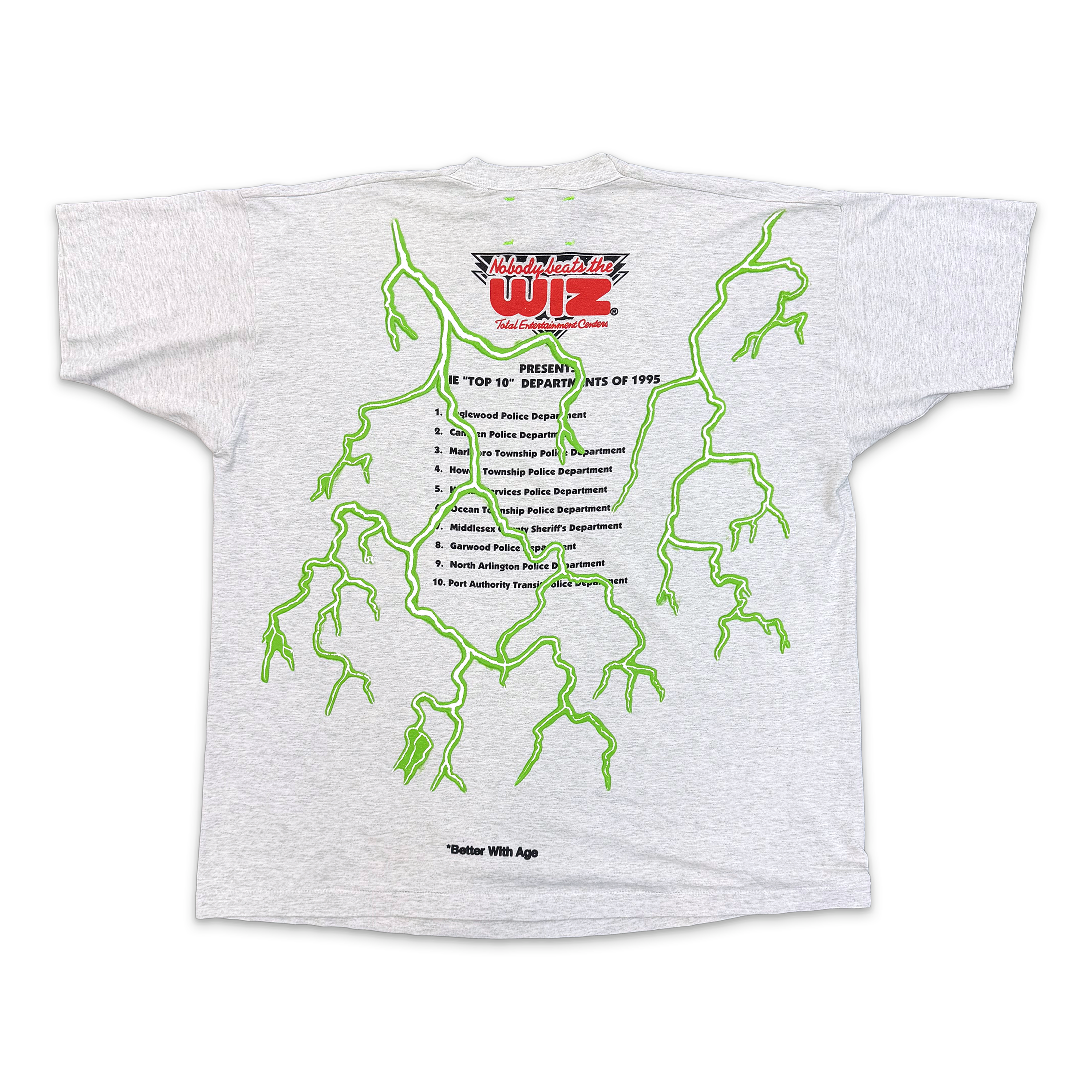 Better With Age, European Thunder Vintage Tee "Grey"