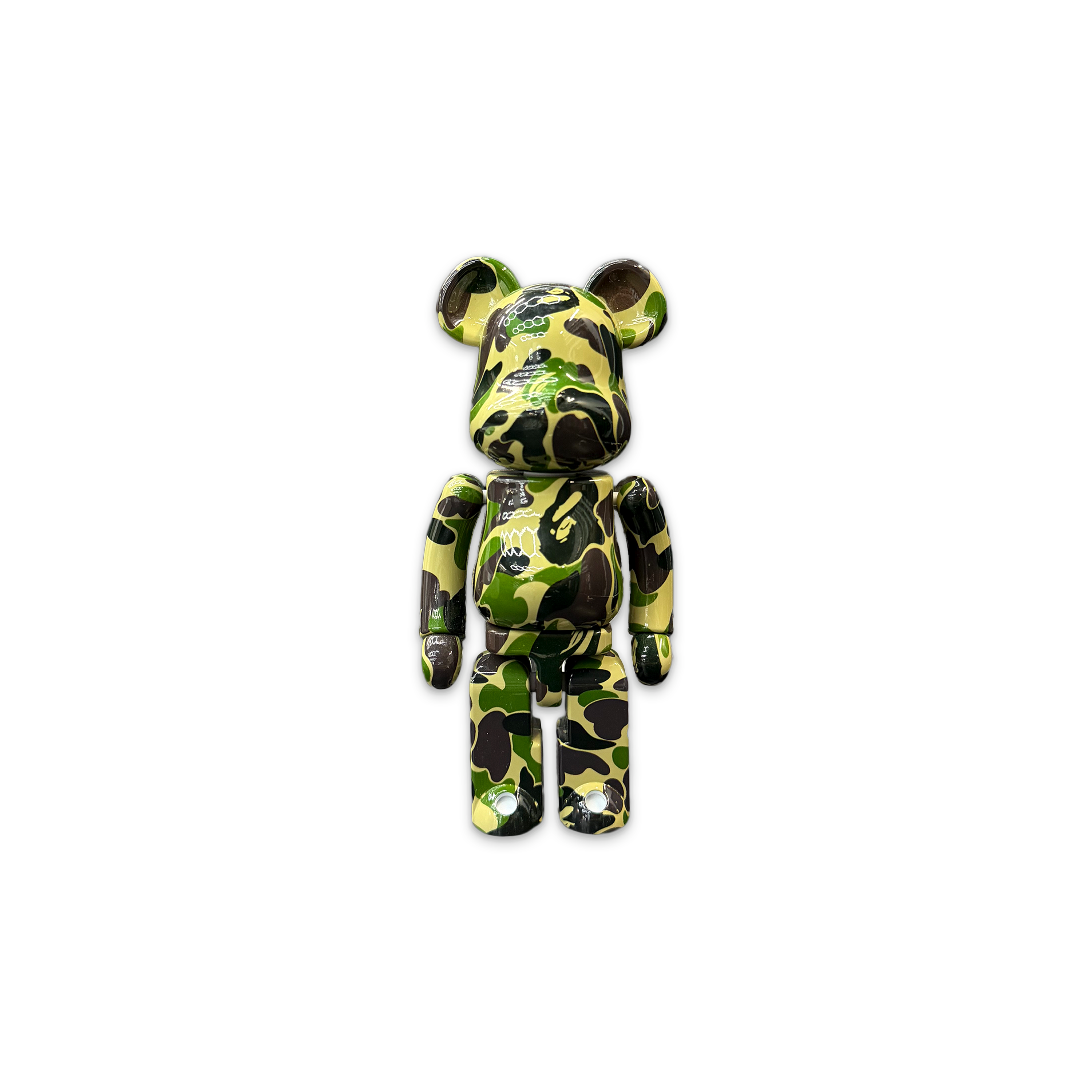 Bape ABC Camo Chogokin Bearbrick 200% "Green"
