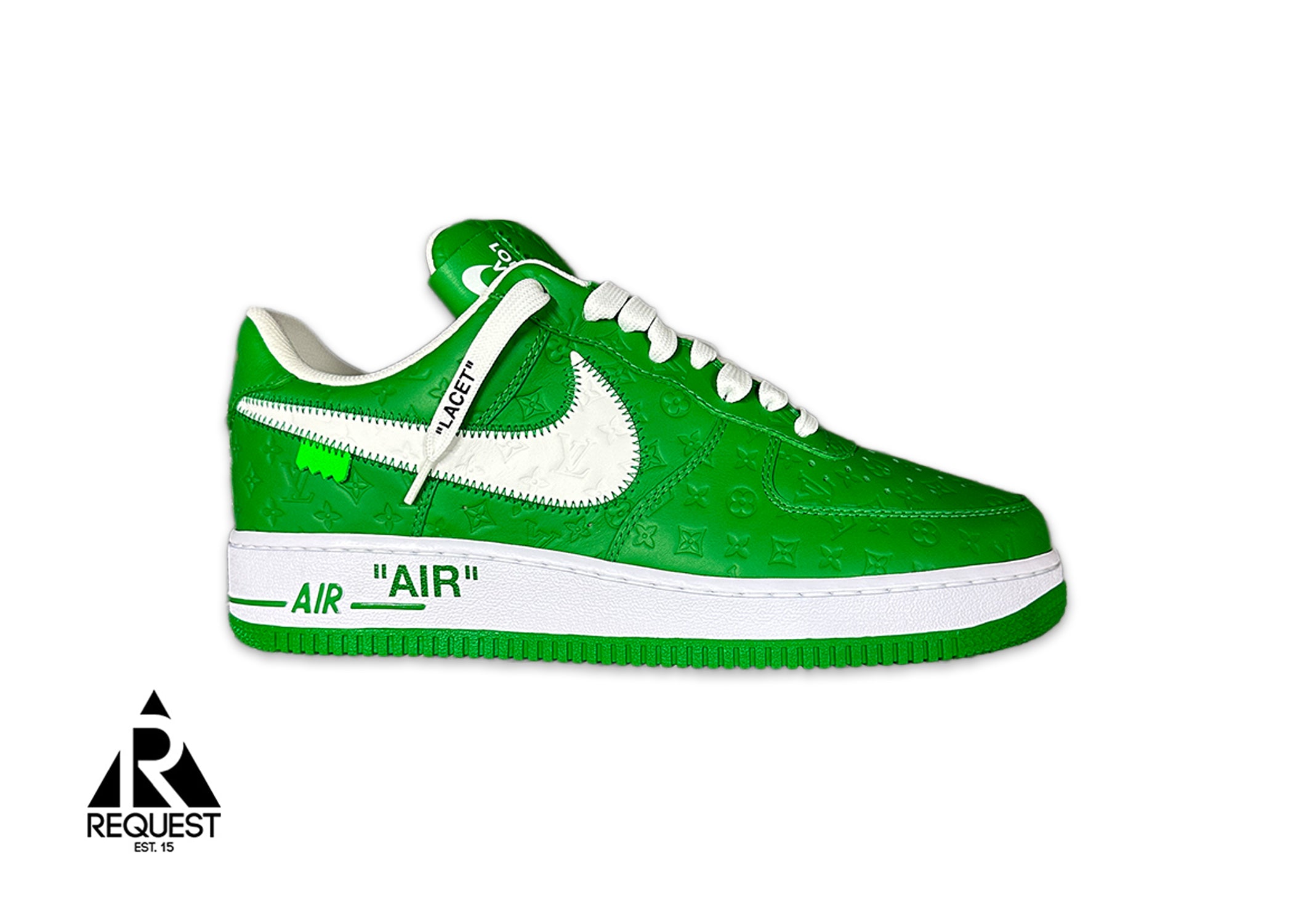 Louis Vuitton, Nike Air Force 1 Low Friends & Family "Green"