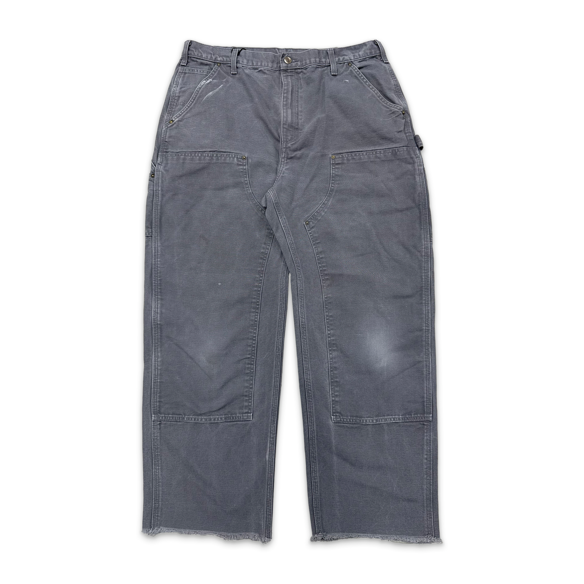 Carhartt Distressed Double Knee Carpenter "Grey"