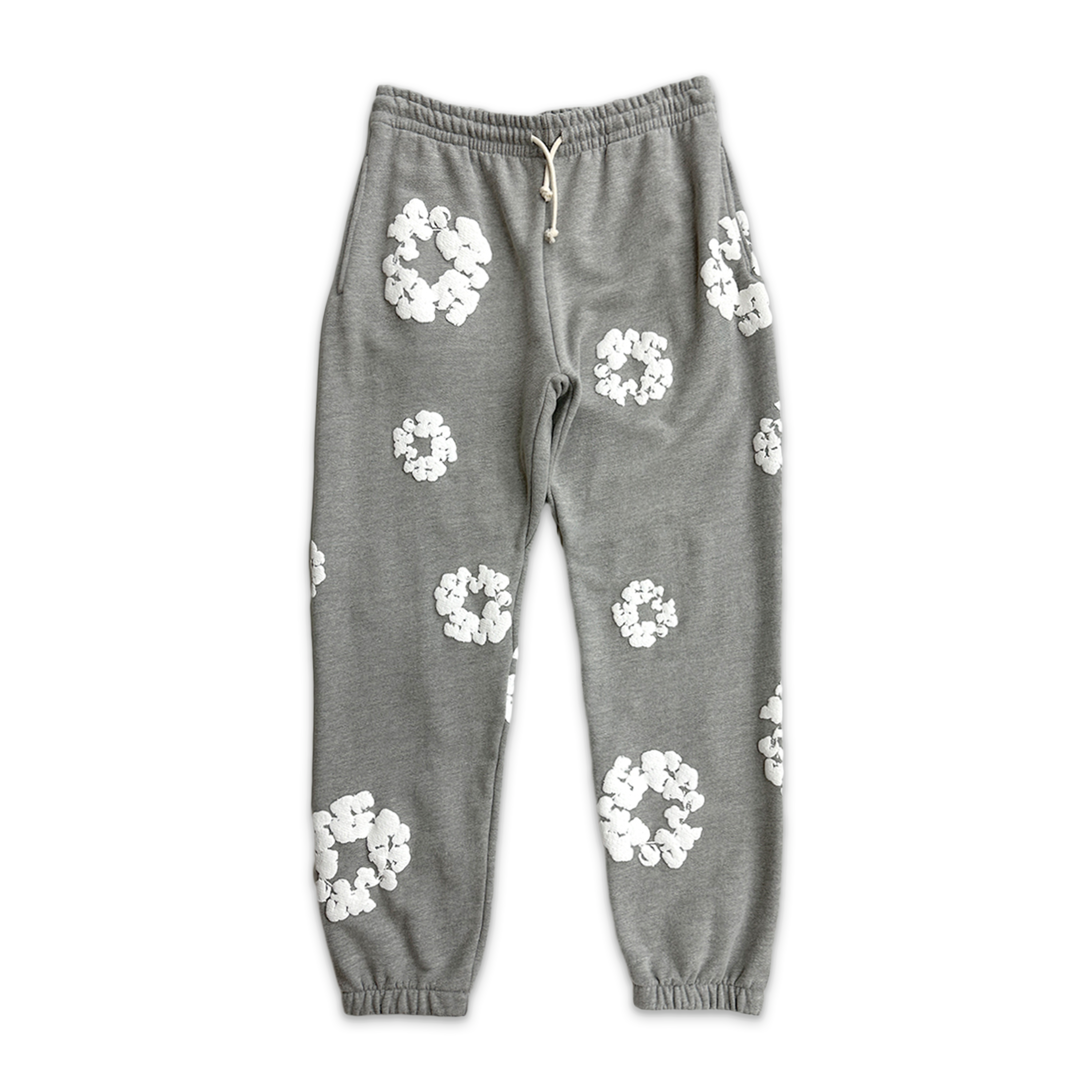 Cotton Wreath Sweatpants "Grey"
