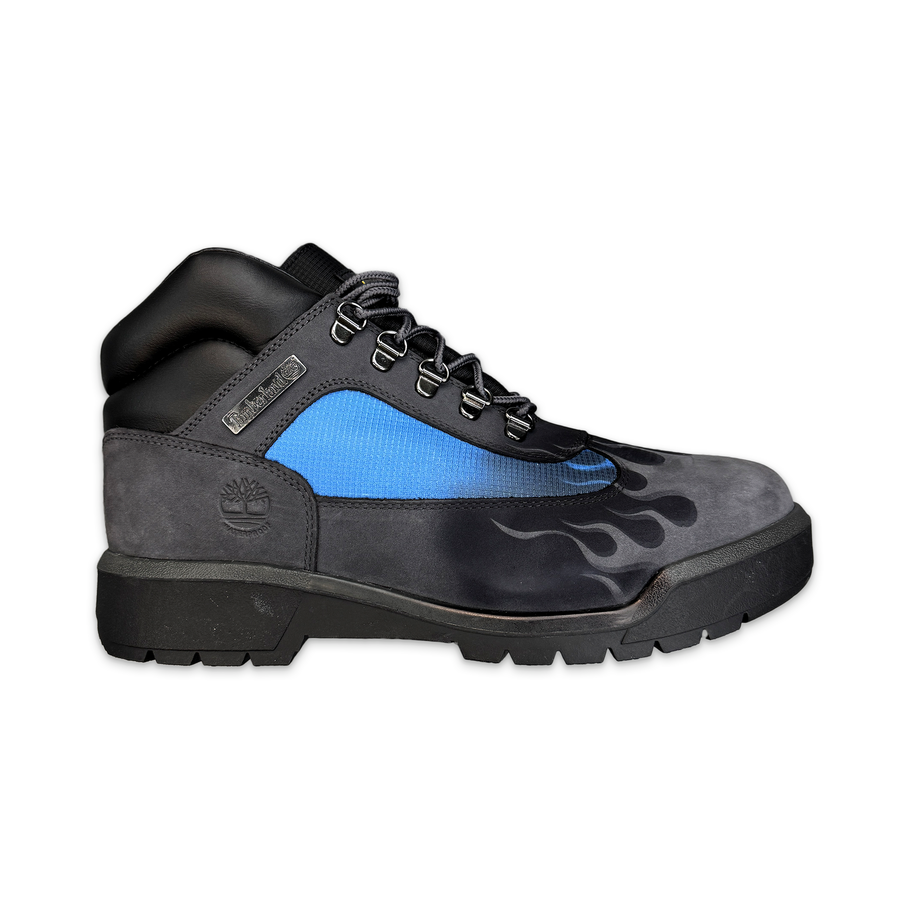 Custom Timberland Blue Flame Boots Timberland Boots Custom Made Men main image 2