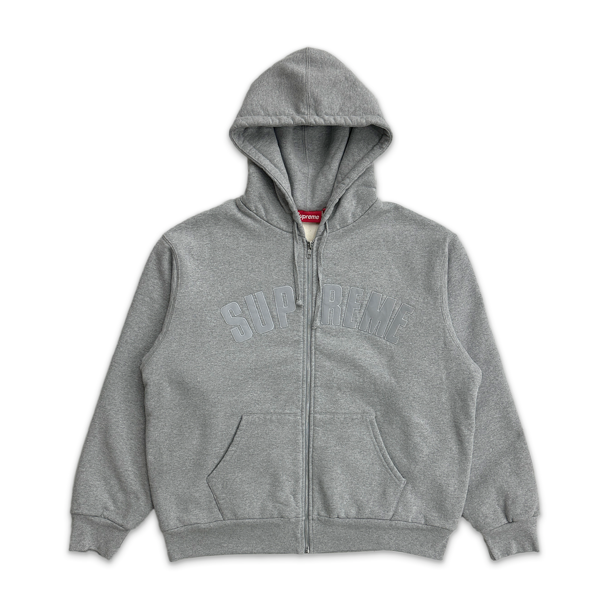 3M Thermal Zip Up Hooded Sweatshirt "Grey"