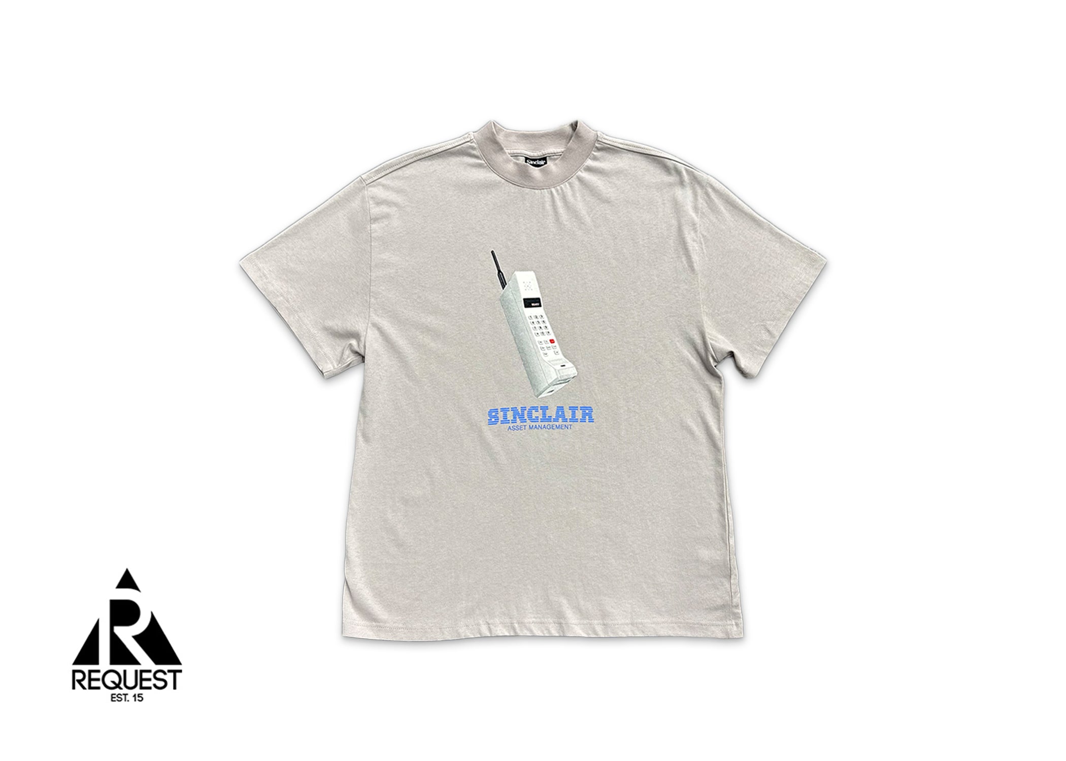 Clair's Asset Management Tee "Heather Grey"