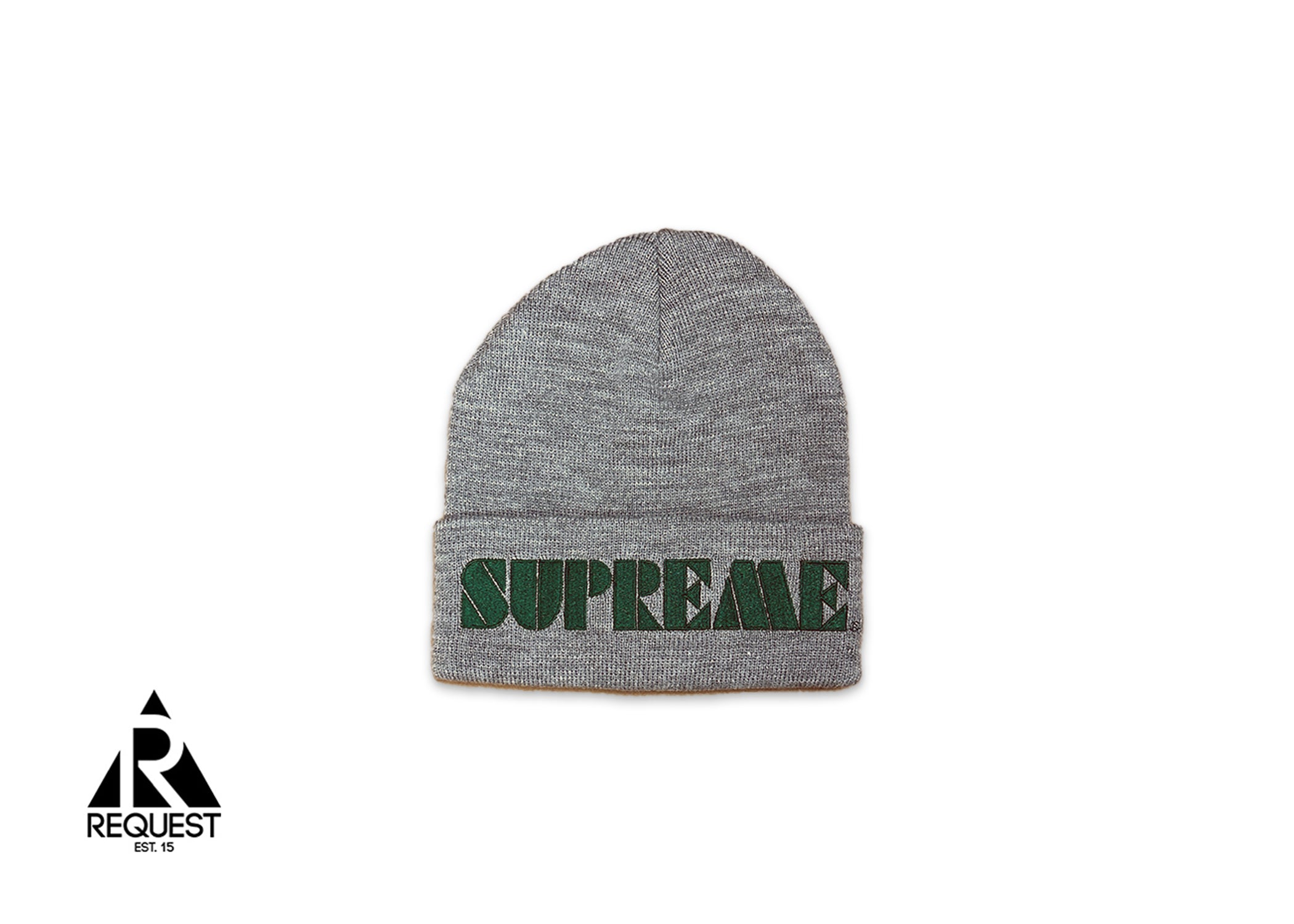 Sports Stencil Beanie "Heather Grey"