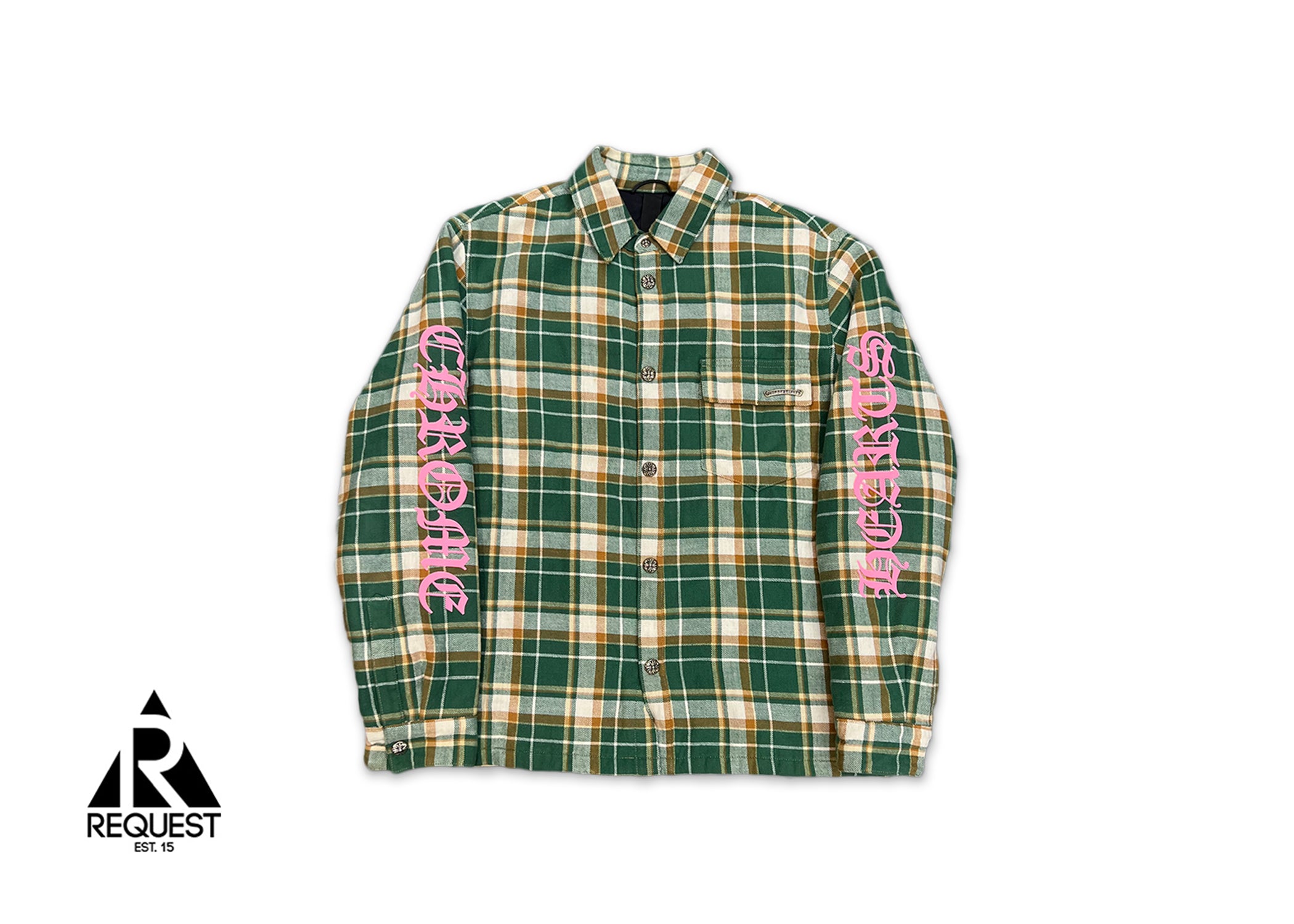 Chrome Hearts Flannel Jacket "Green"