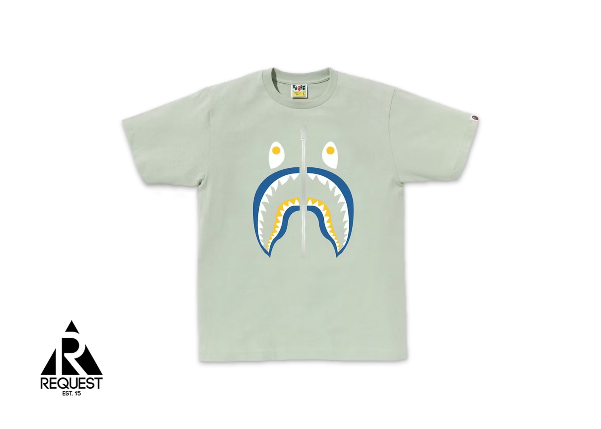 A Bathing Ape BAPE Shark Tee "Green"