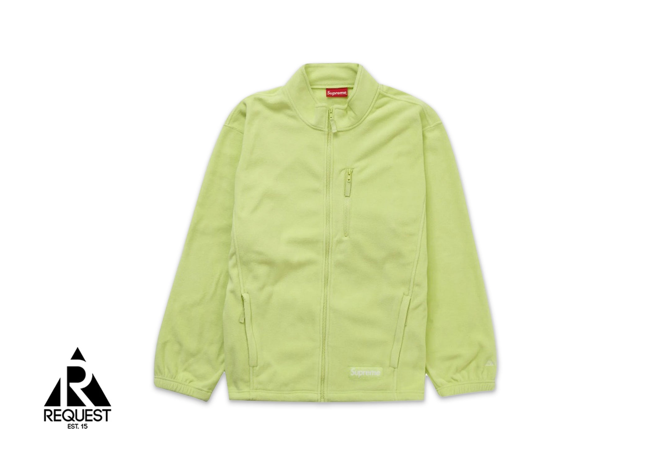 Supreme Polartec Zip Jacket “Lime”