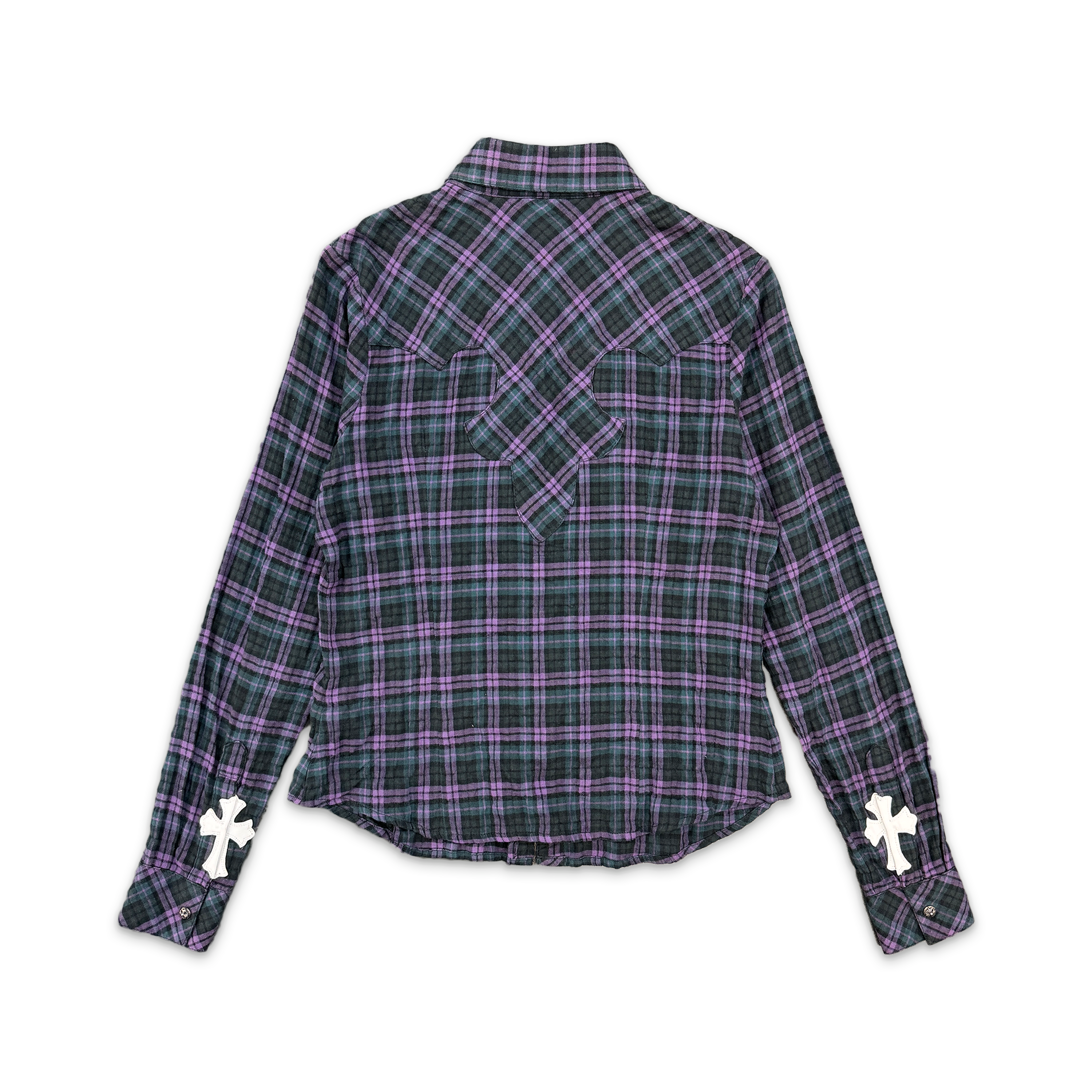 Flannel Shirt "Green Purple"