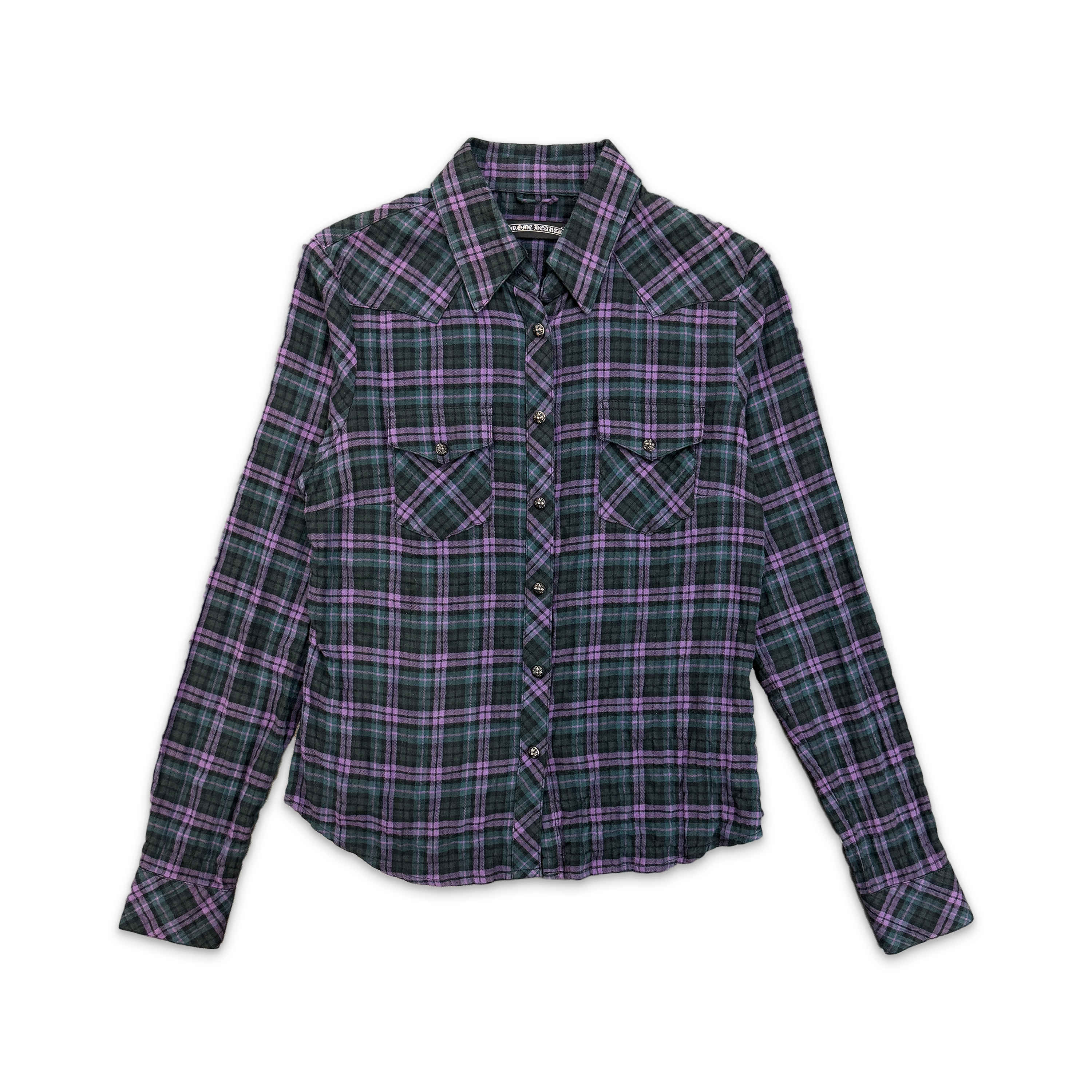 Flannel Shirt "Green Purple"