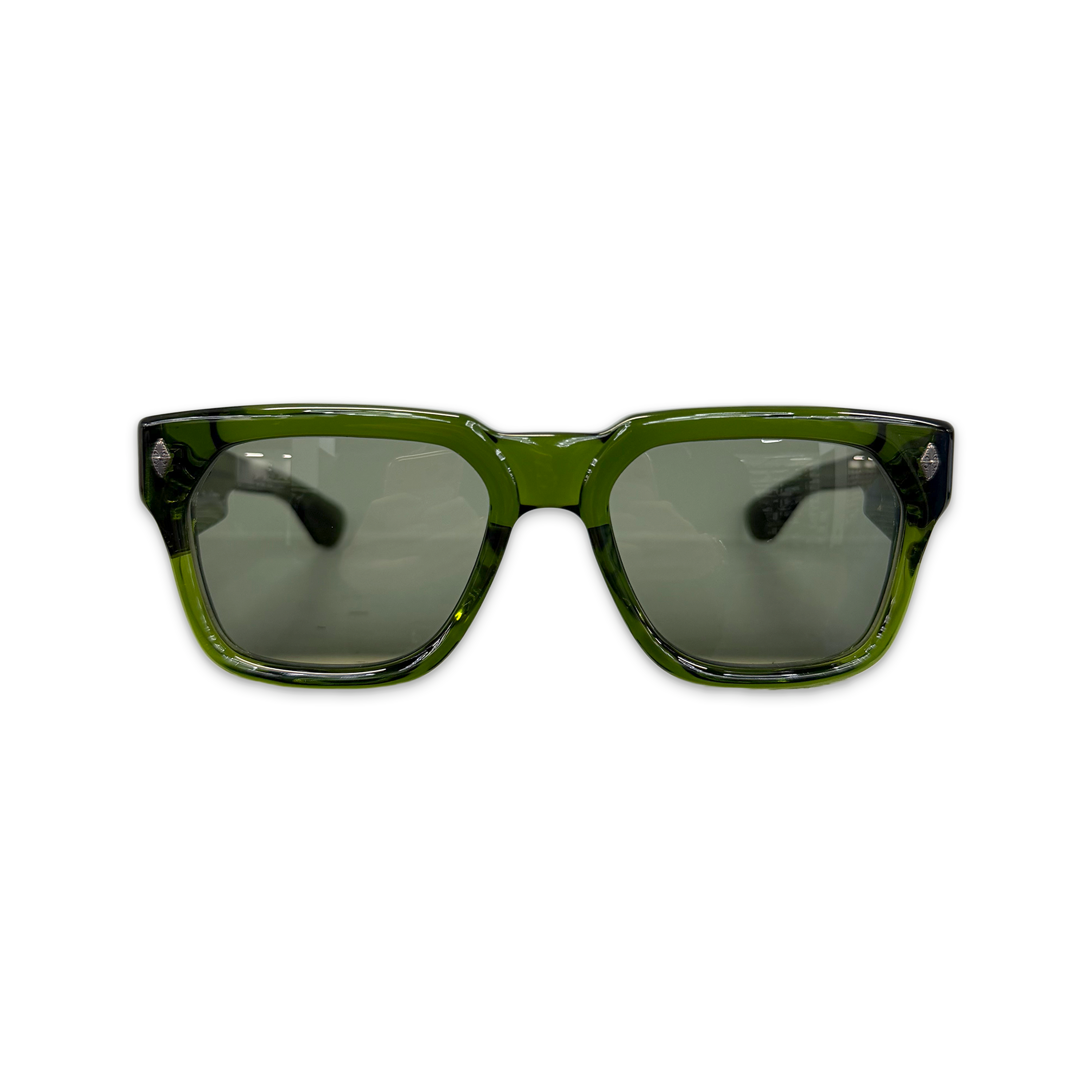 Chrome Hearts, Sniffer Sunglasses "Translucent Green/Silver"